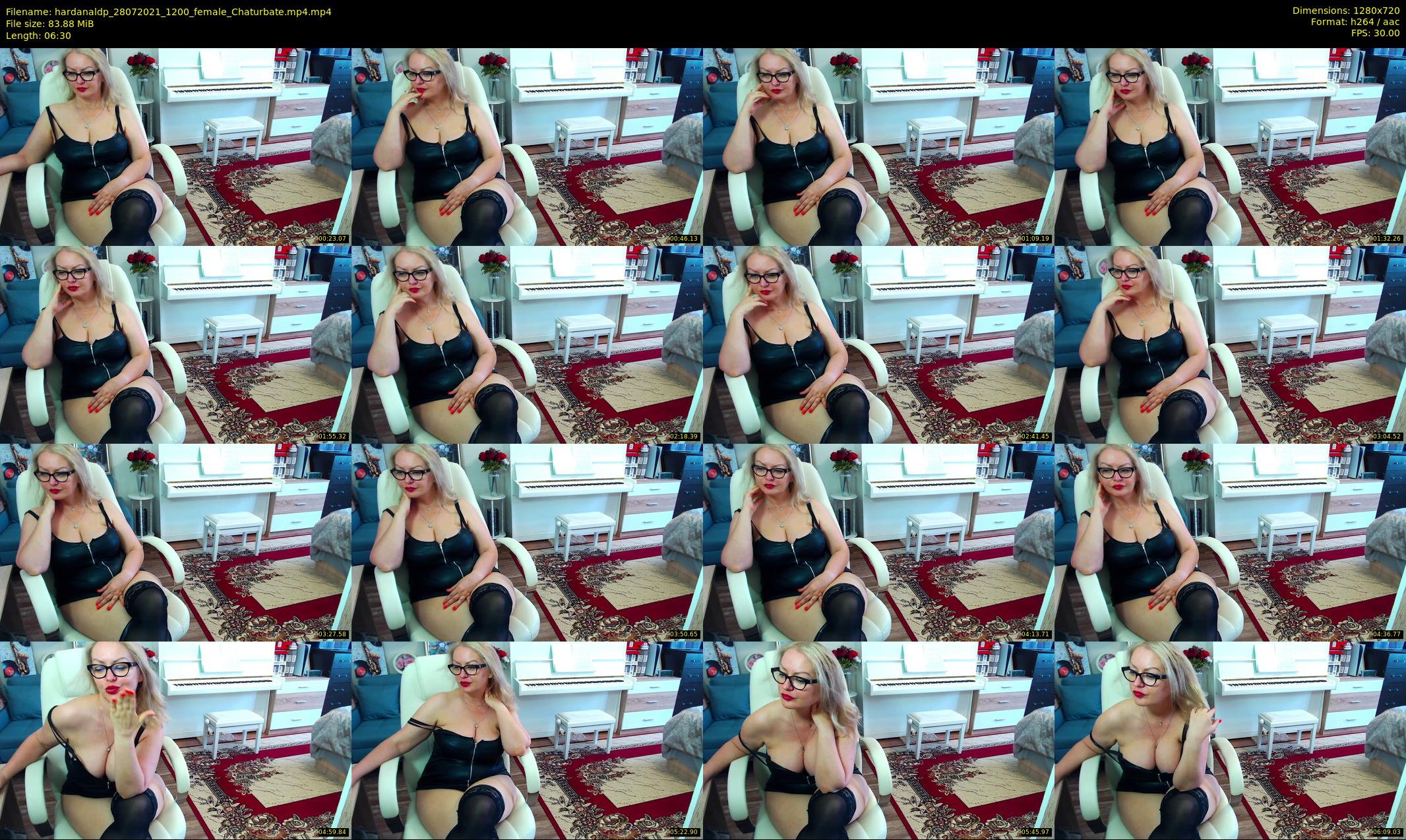 hardanaldp — 7 minute Chaturbate female cam show recording, 720p, Jul 28, 2021