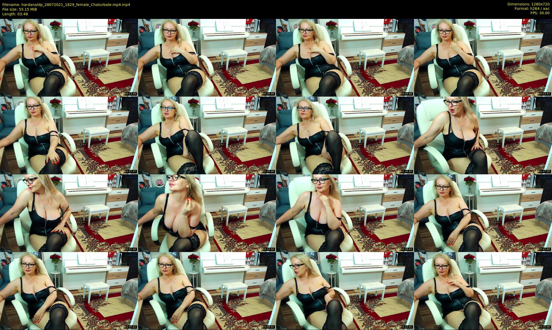 hardanaldp — 4 minute Chaturbate female cam show recording, 720p, Jul 28, 2021