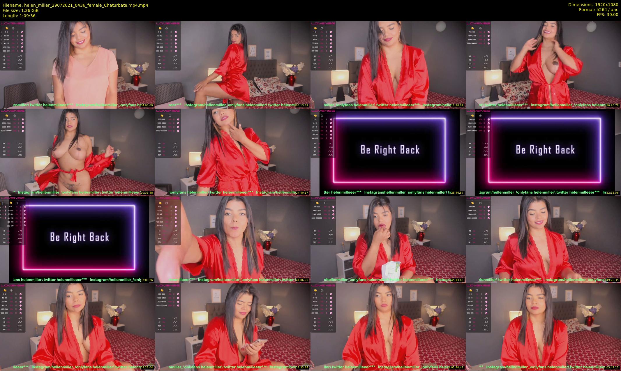 helen_miller — 70 minute Chaturbate female cam show recording, 1080p, Jul 29, 2021