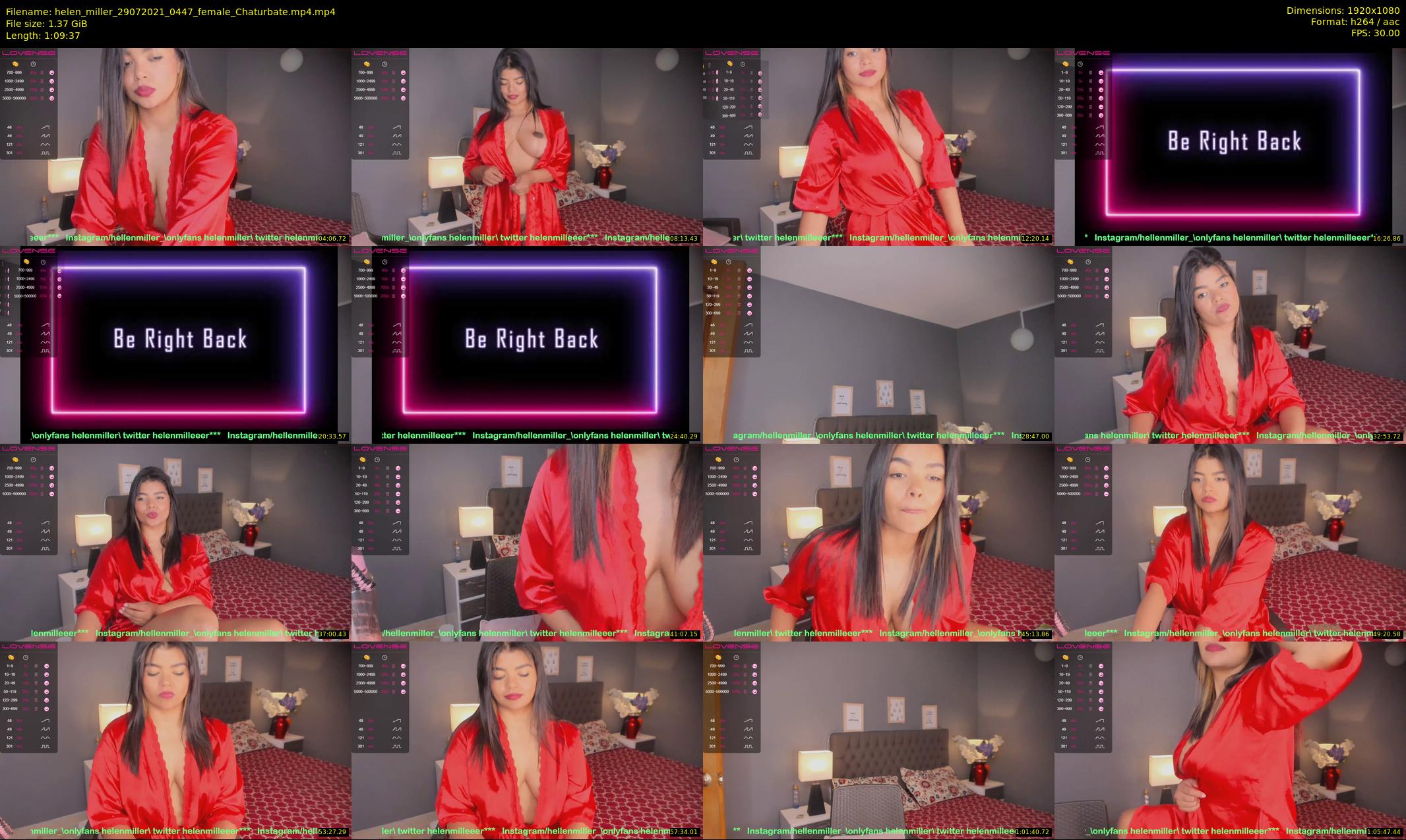 helen_miller — 70 minute Chaturbate female cam show recording, 1080p, Jul 29, 2021