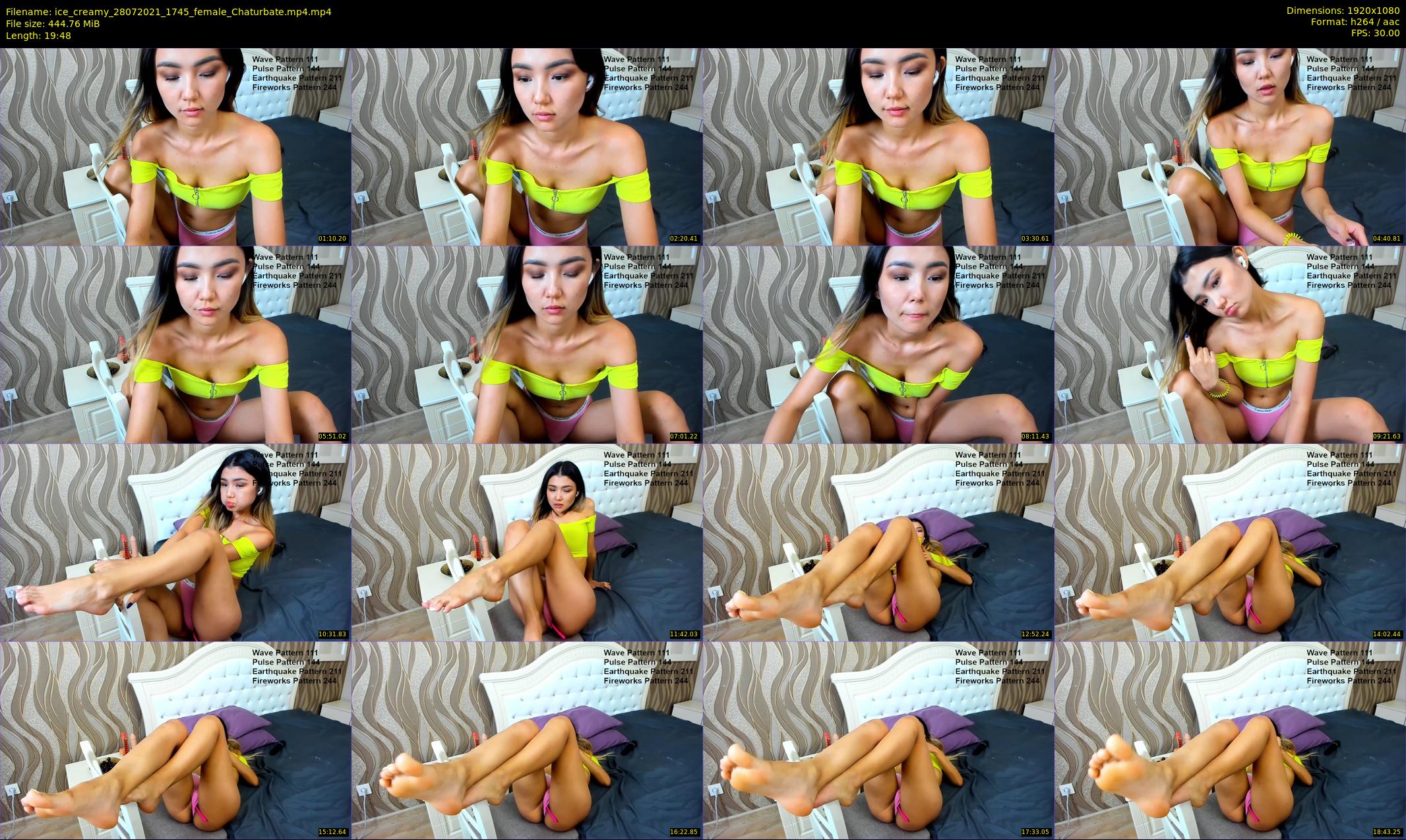 ice_creamy — 20 minute Chaturbate female cam show recording, 1080p, Jul 28, 2021
