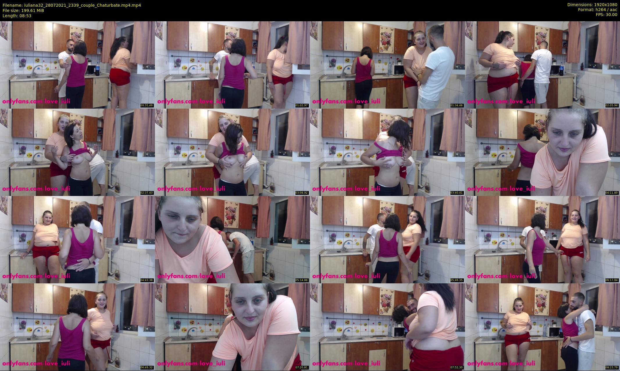 iuliana32 — 9 minute Chaturbate couple cam show recording, 1080p, Jul 28, 2021