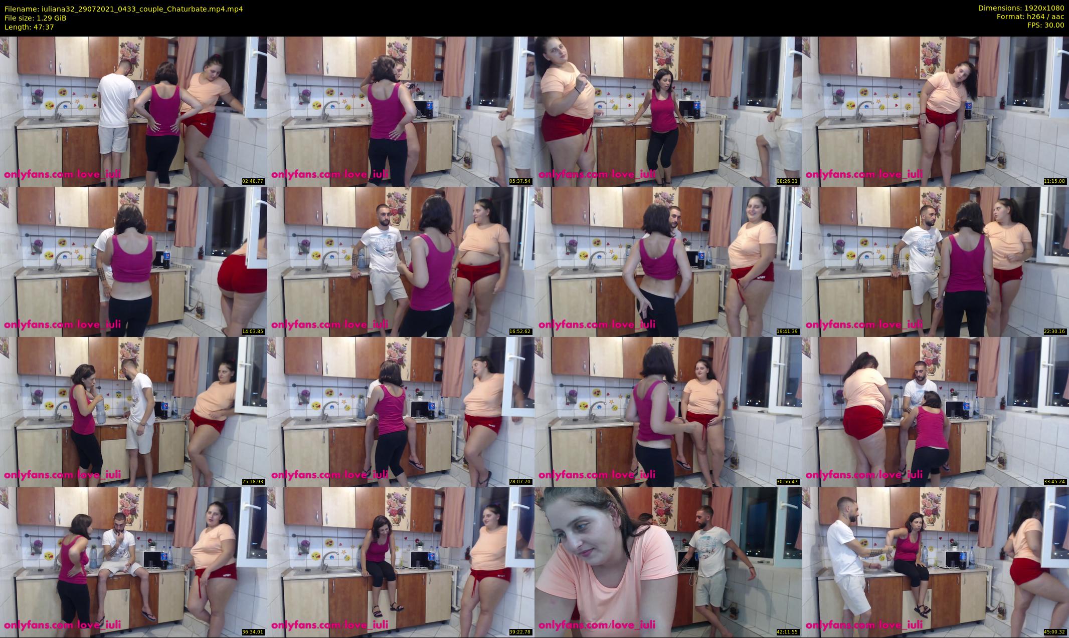 iuliana32 — 48 minute Chaturbate couple cam show recording, 1080p, Jul 29, 2021