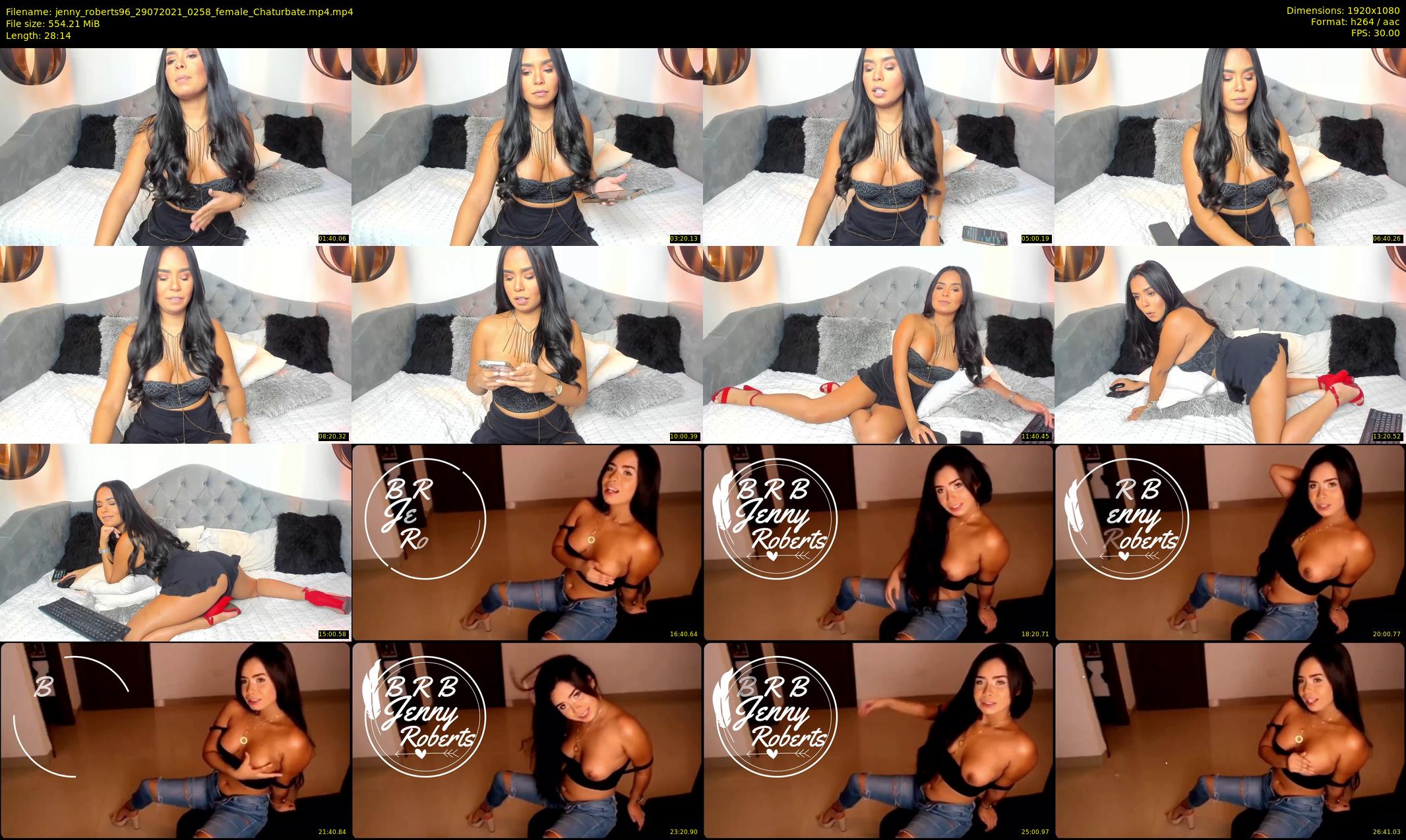 jenny_roberts96 — 29 minute Chaturbate female cam show recording, 1080p, Jul 29, 2021