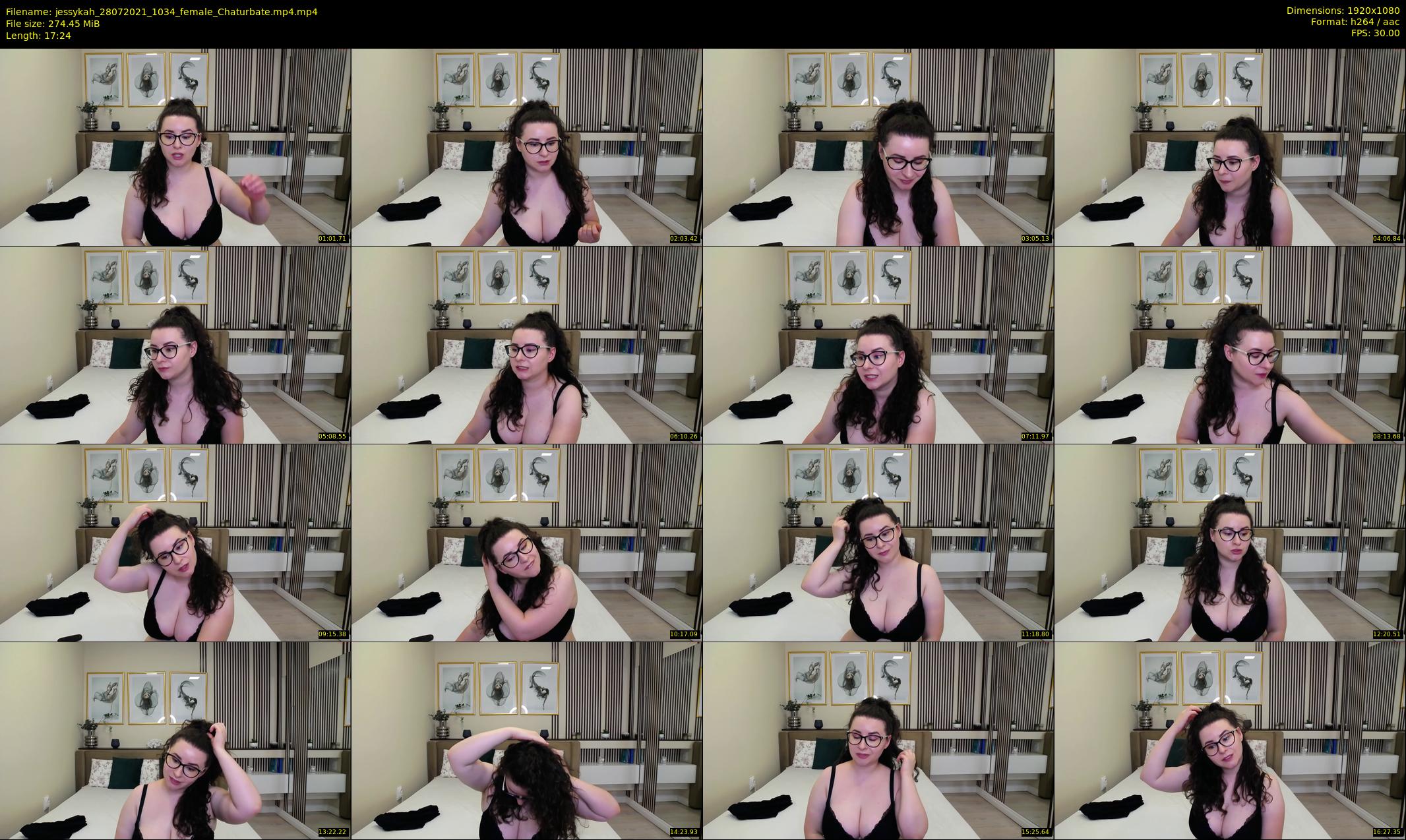 jessykah — 18 minute Chaturbate female cam show recording, 1080p, Jul 28, 2021