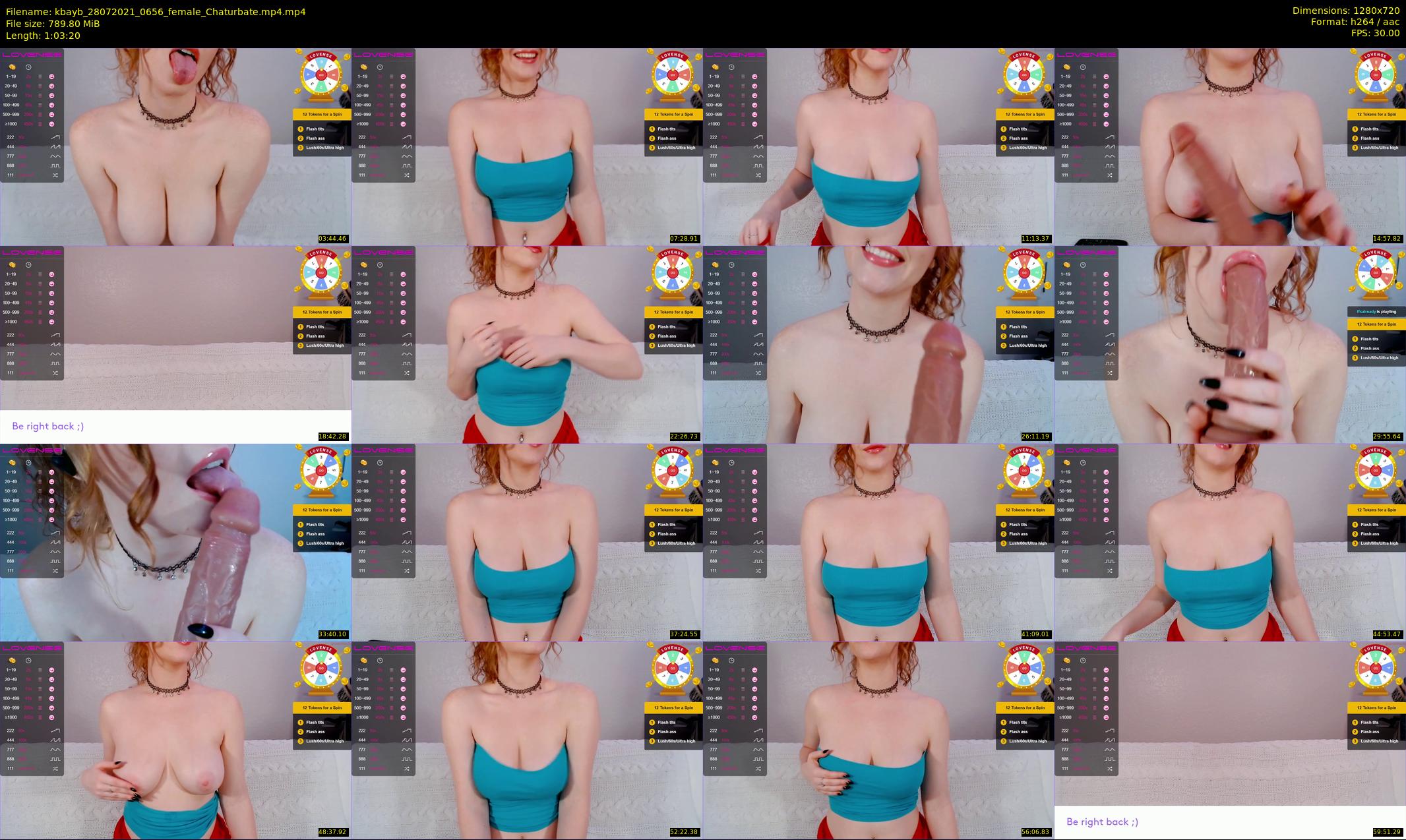 kbayb — 64 minute Chaturbate female cam show recording, 720p, Jul 28, 2021