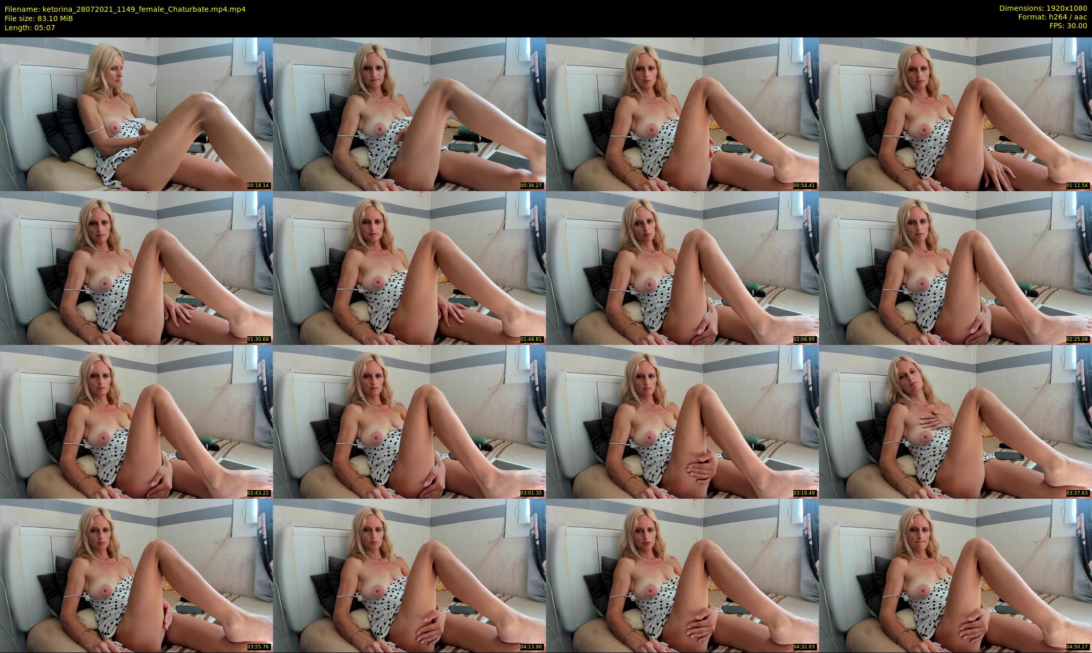 ketorina — 6 minute Chaturbate female cam show recording, 1080p, Jul 28, 2021