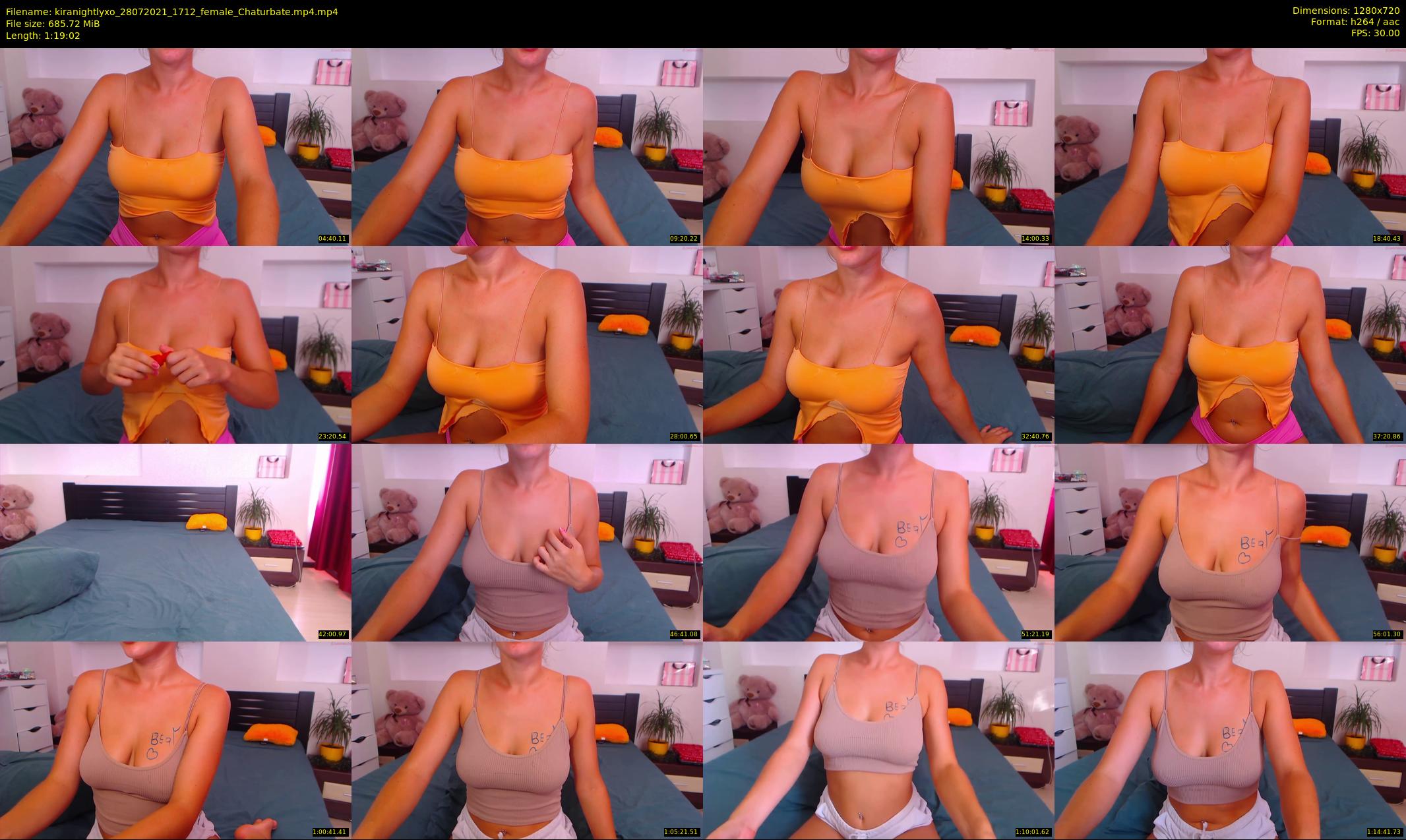 kiranightlyxo — 80 minute Chaturbate female cam show recording, 720p, Jul 28, 2021