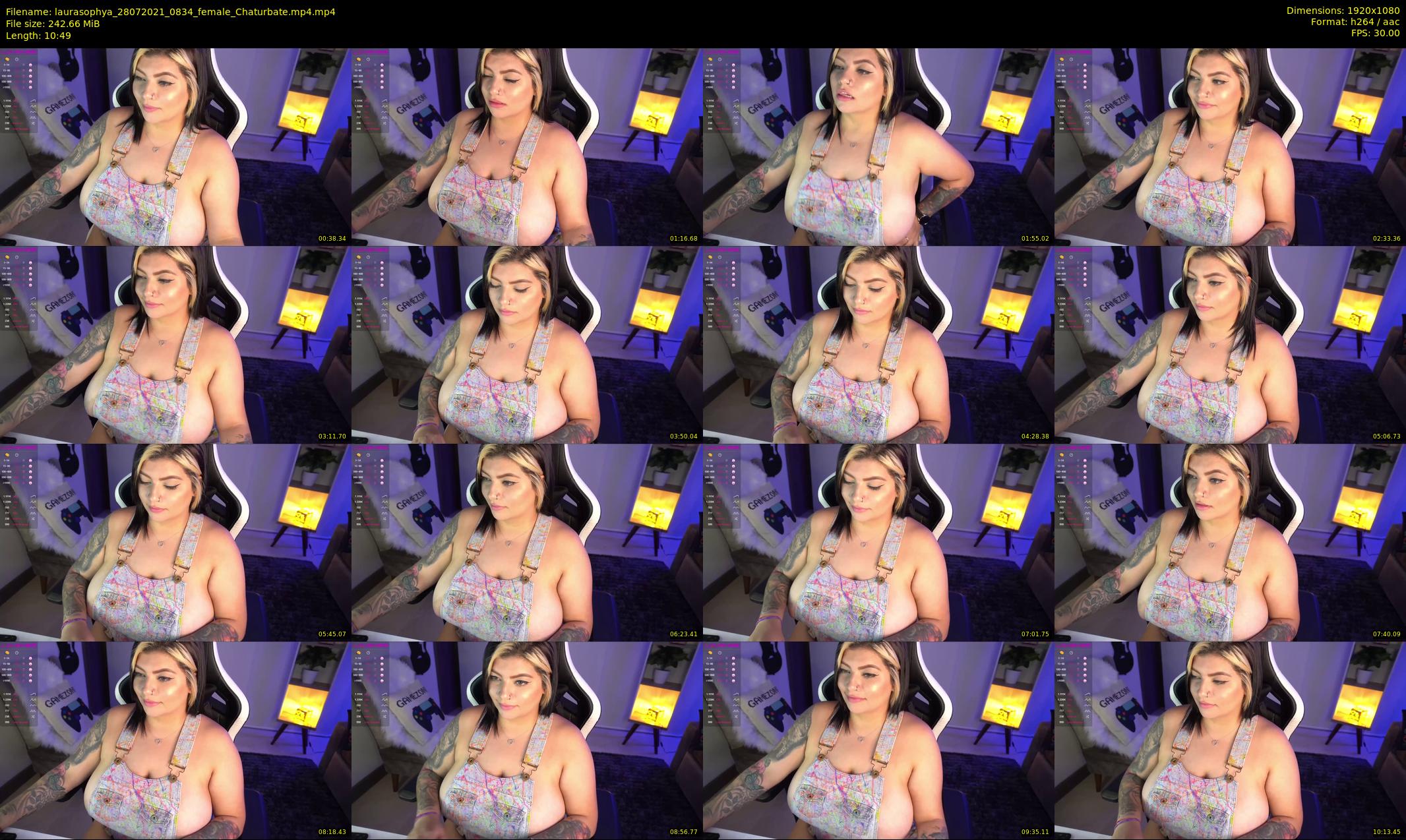 laurasophya — 11 minute Chaturbate female cam show recording, 1080p, Jul 28, 2021