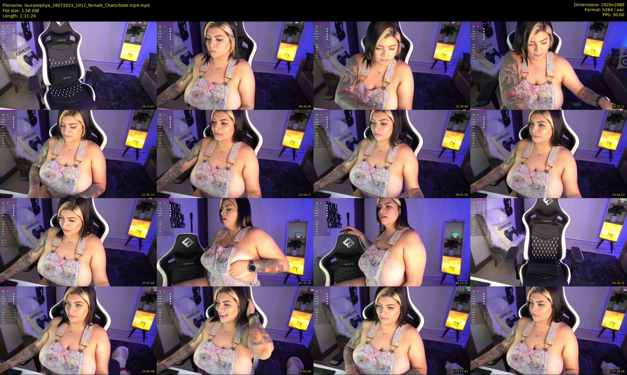 laurasophya — 72 minute Chaturbate female cam show recording, 1080p, Jul 28, 2021