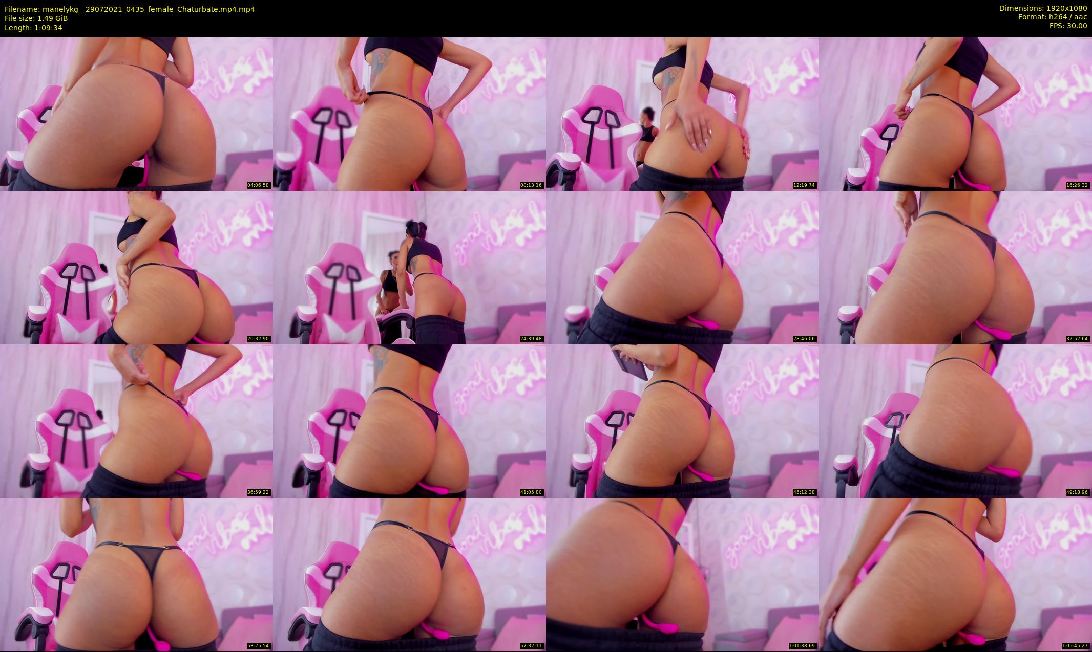 manelykg_ — 70 minute Chaturbate female cam show recording, 1080p, Jul 29, 2021