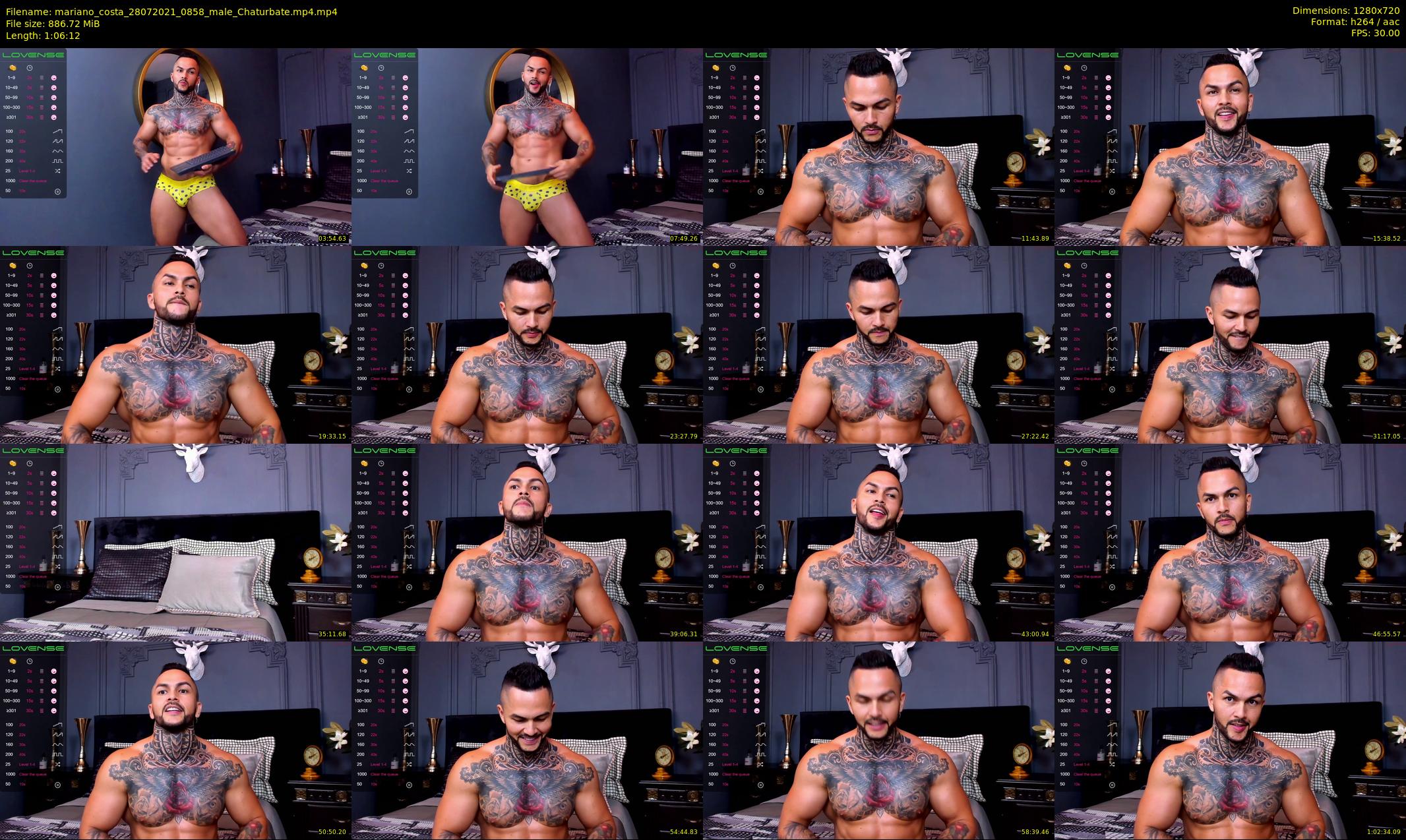 mariano_costa — 67 minute Chaturbate male cam show recording, 720p, Jul 28, 2021