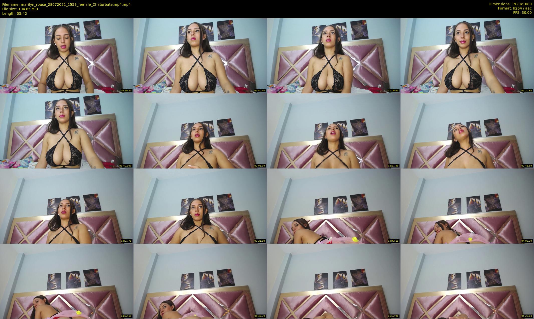 marilyn_rouse — 6 minute Chaturbate female cam show recording, 1080p, Jul 28, 2021