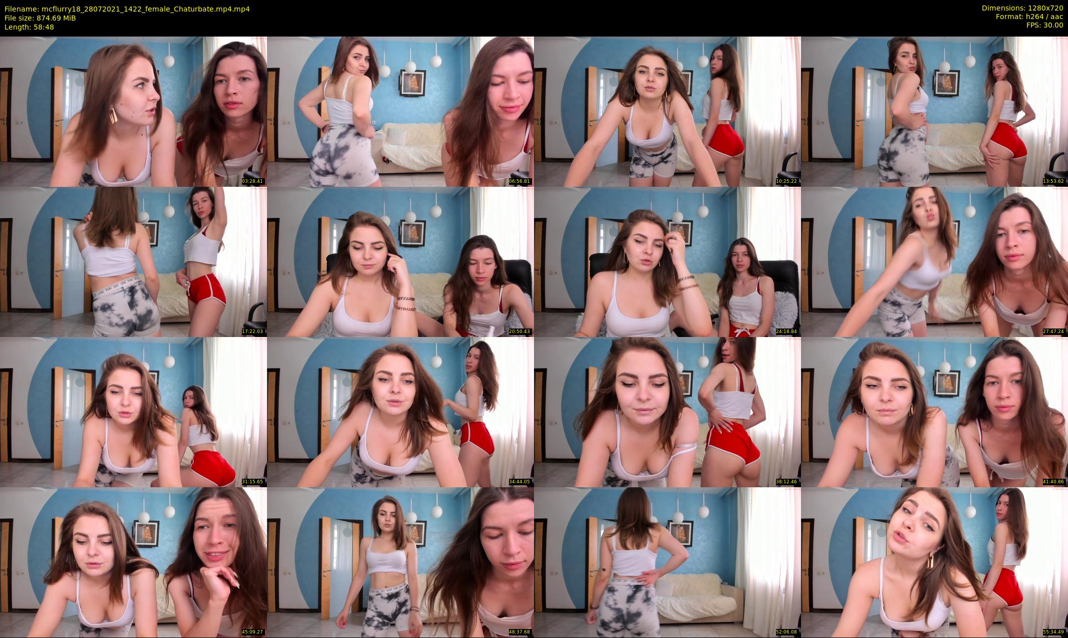 mcflurry18 — 59 minute Chaturbate female cam show recording, 720p, Jul 28, 2021