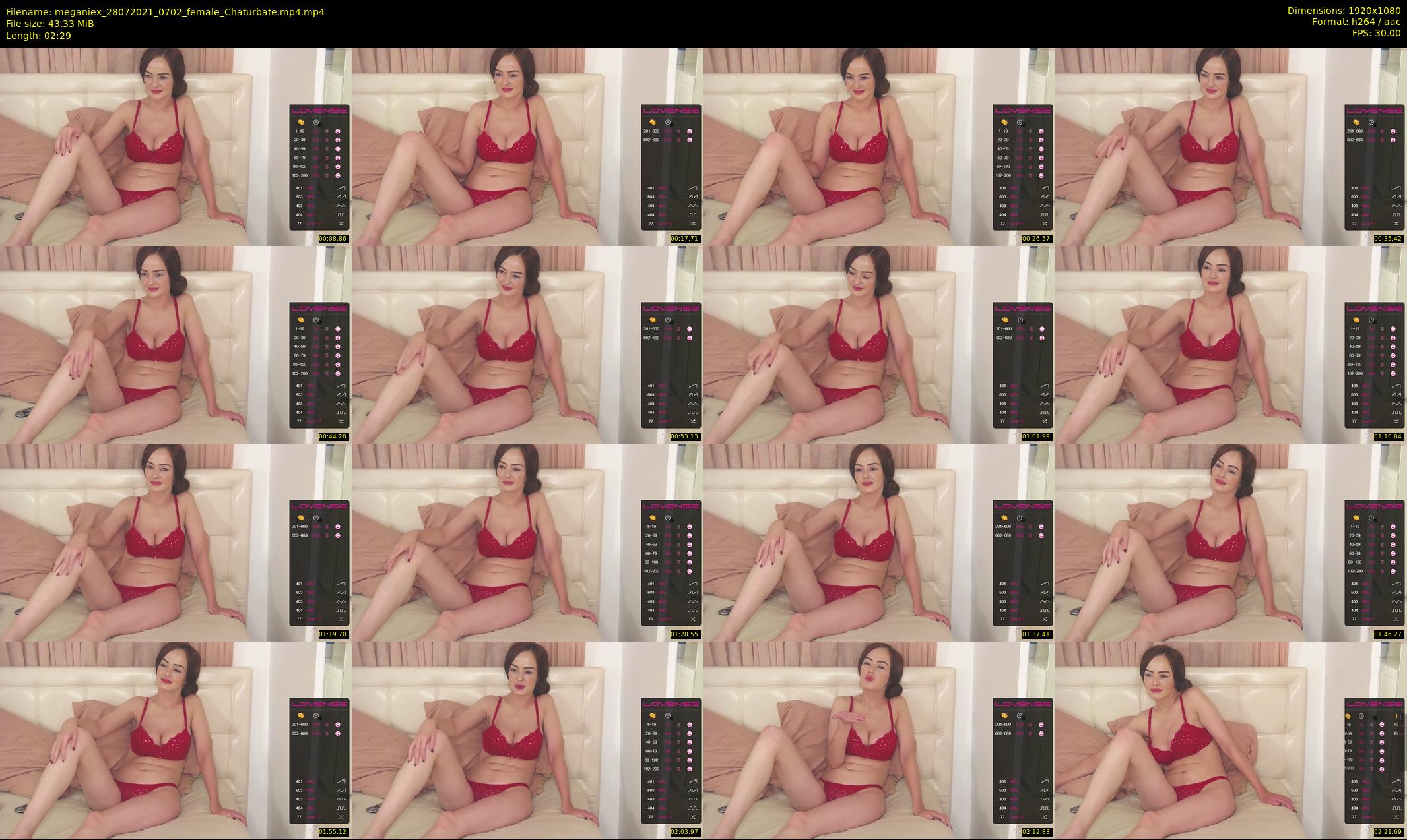 meganiex — 3 minute Chaturbate female cam show recording, 1080p, Jul 28, 2021