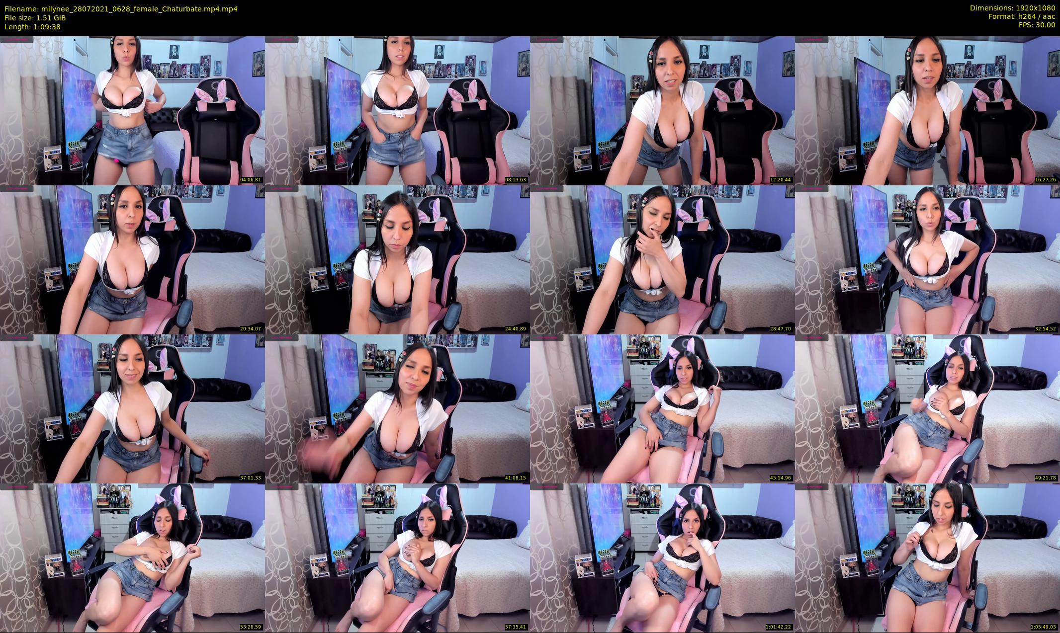 milynee — 70 minute Chaturbate female cam show recording, 1080p, Jul 28, 2021