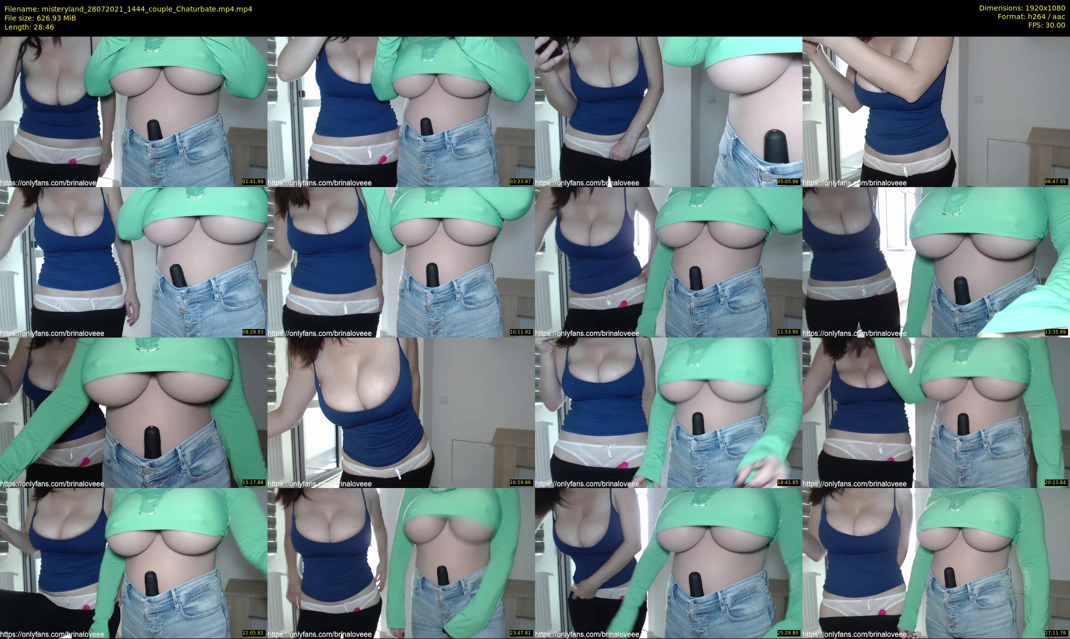 misteryland — 29 minute Chaturbate couple cam show recording, 1080p, Jul 28, 2021
