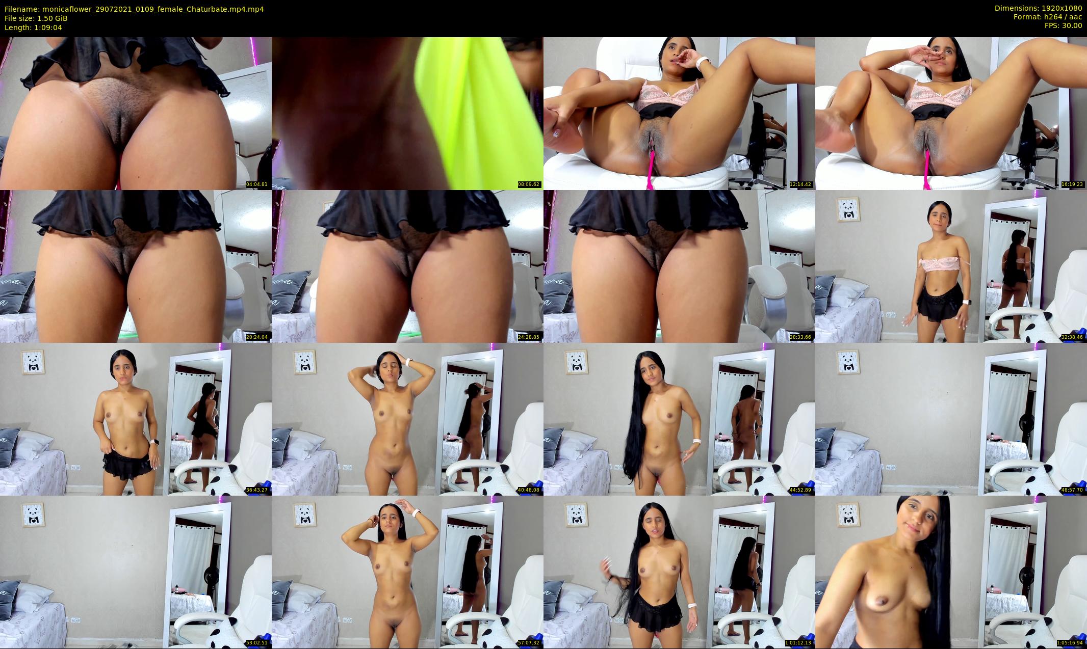 monicaflower — 70 minute Chaturbate female cam show recording, 1080p, Jul 29, 2021