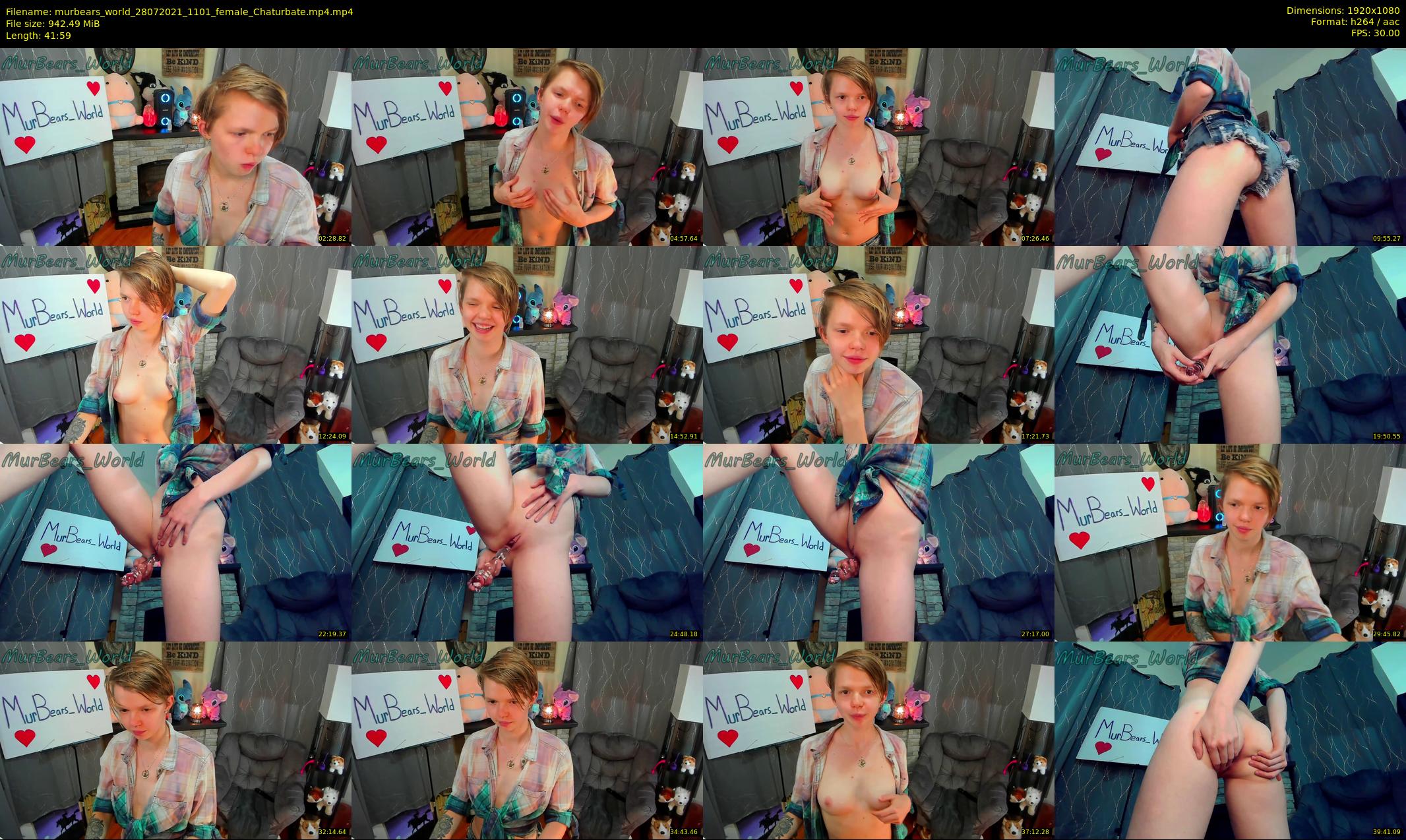 murbears_world — 42 minute Chaturbate female cam show recording, 1080p, Jul 28, 2021