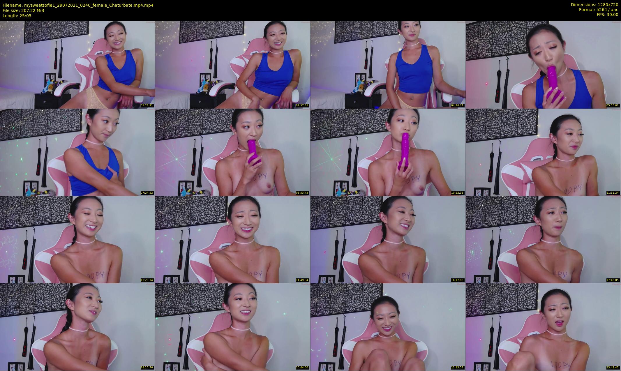 mysweetsofie1 — 26 minute Chaturbate female cam show recording, 720p, Jul 29, 2021