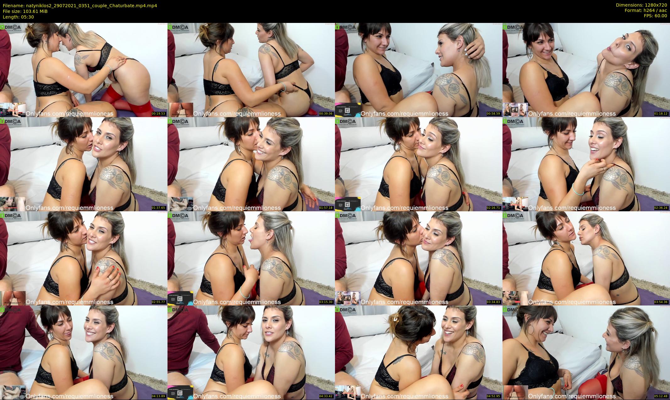 natyniklos2 — 6 minute Chaturbate couple cam show recording, 720p, Jul 29, 2021