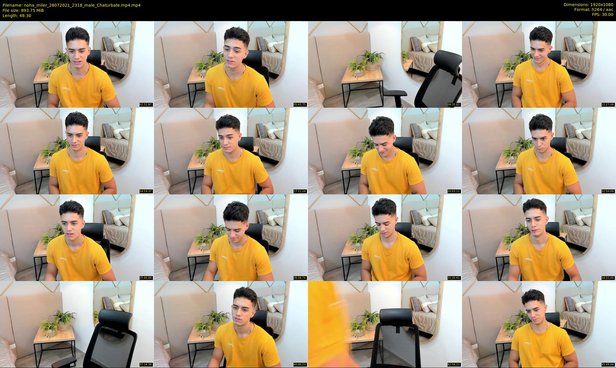 noha_miler — 49 minute Chaturbate male cam show recording, 1080p, Jul 28, 2021
