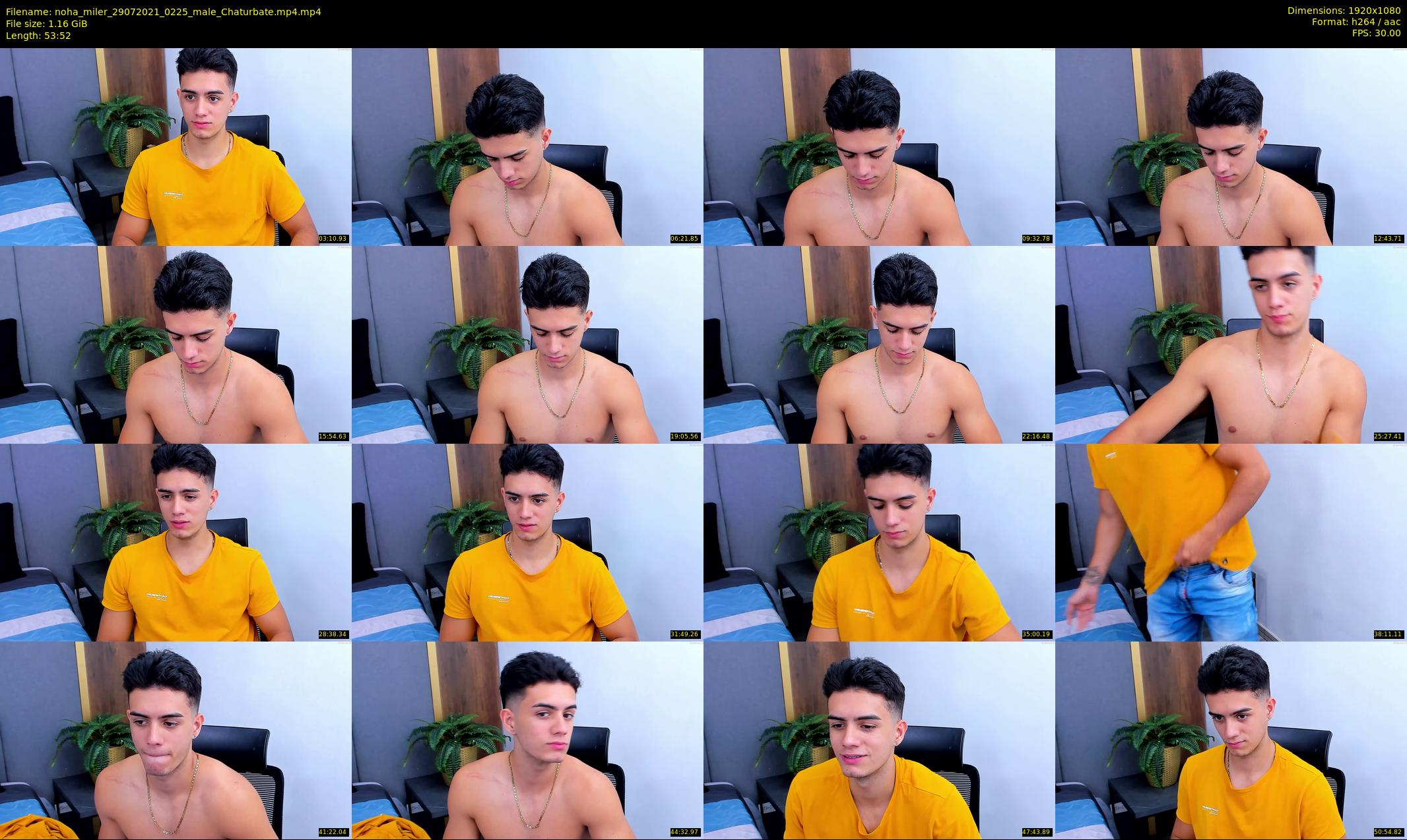 noha_miler — 54 minute Chaturbate male cam show recording, 1080p, Jul 29, 2021