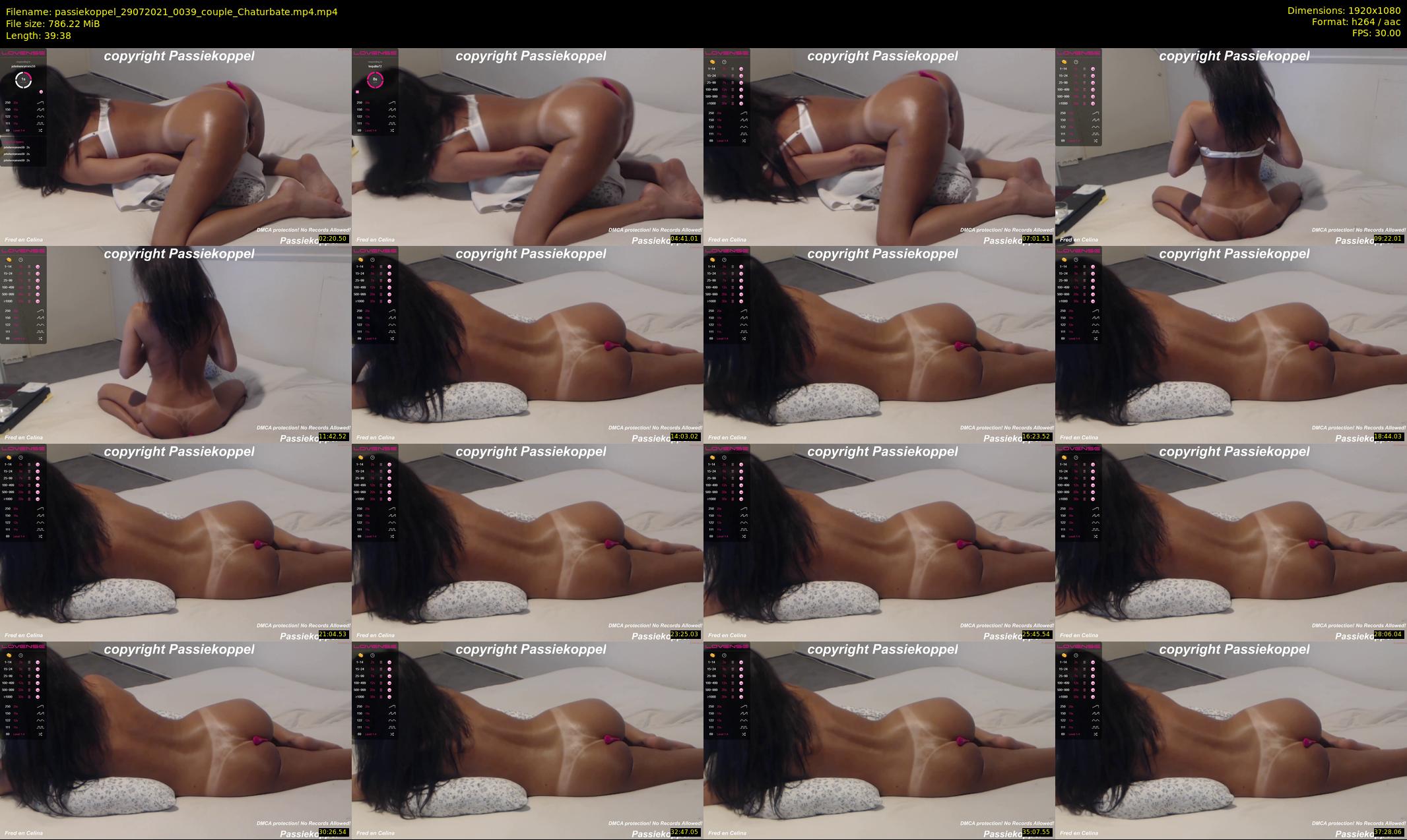 passiekoppel — 40 minute Chaturbate couple cam show recording, 1080p, Jul 29, 2021