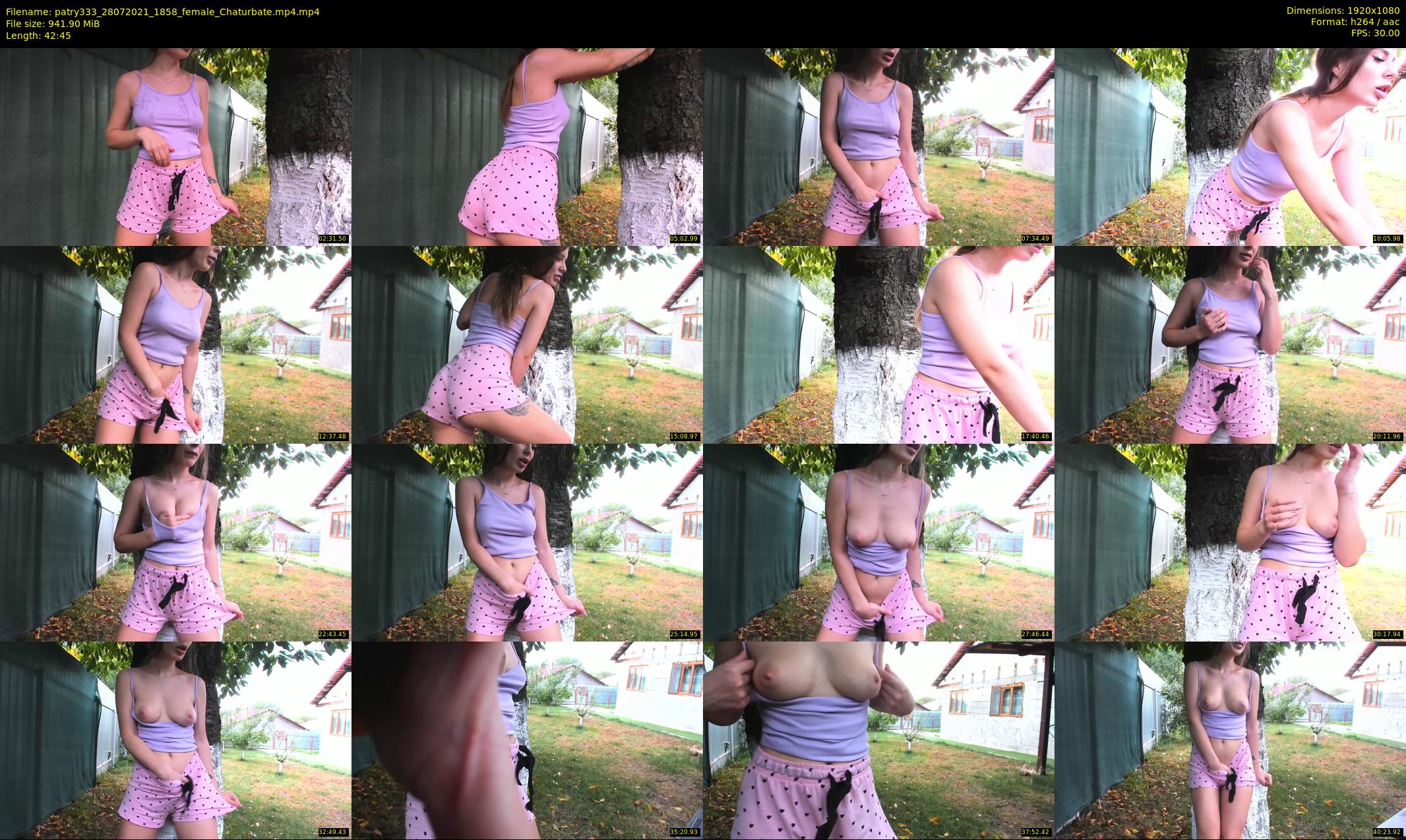 patry333 — 43 minute Chaturbate female cam show recording, 1080p, Jul 28, 2021