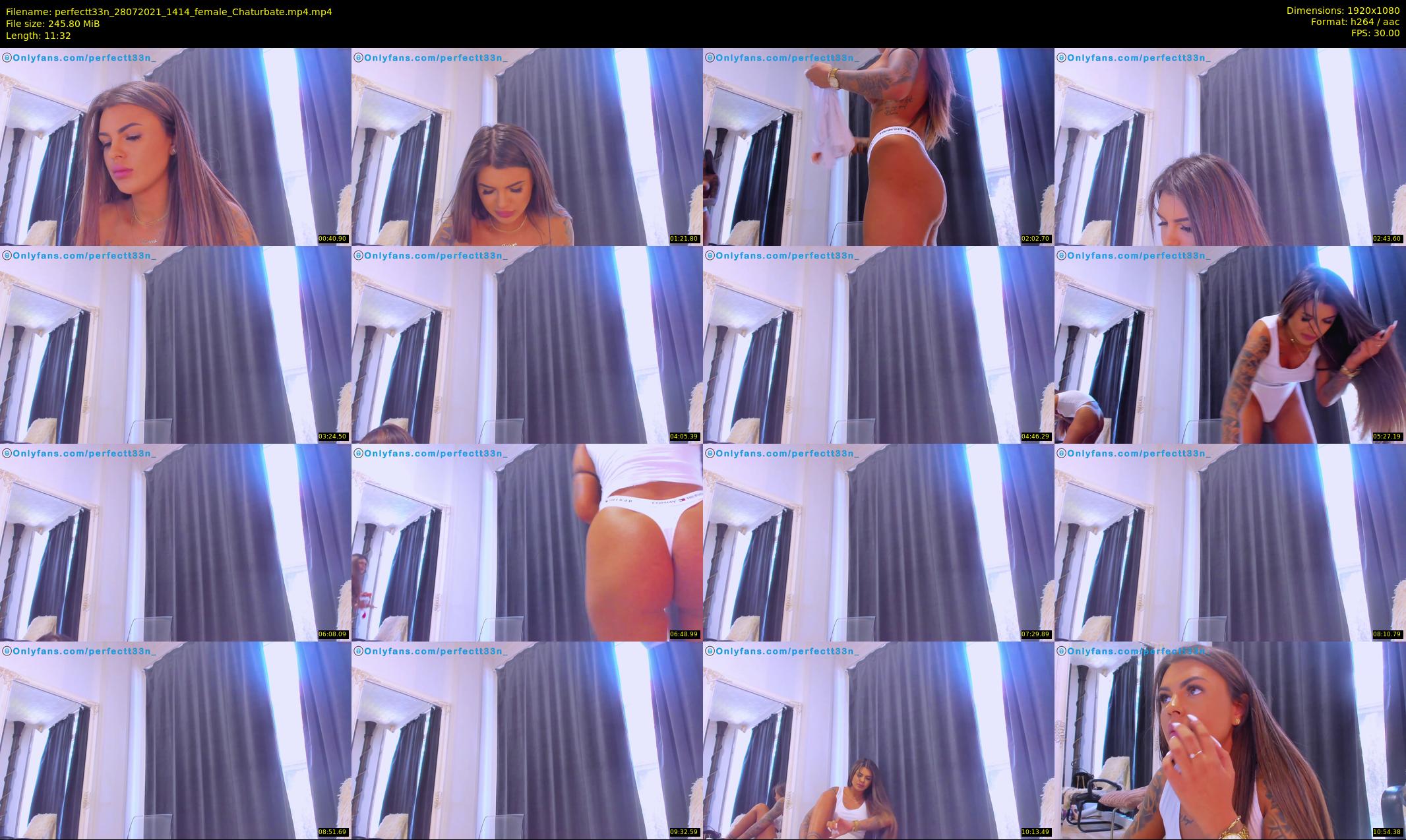 perfectt33n — 12 minute Chaturbate female cam show recording, 1080p, Jul 28, 2021