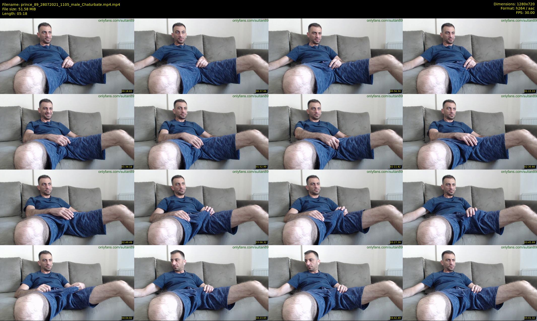 prince_89 — 6 minute Chaturbate male cam show recording, 720p, Jul 28, 2021