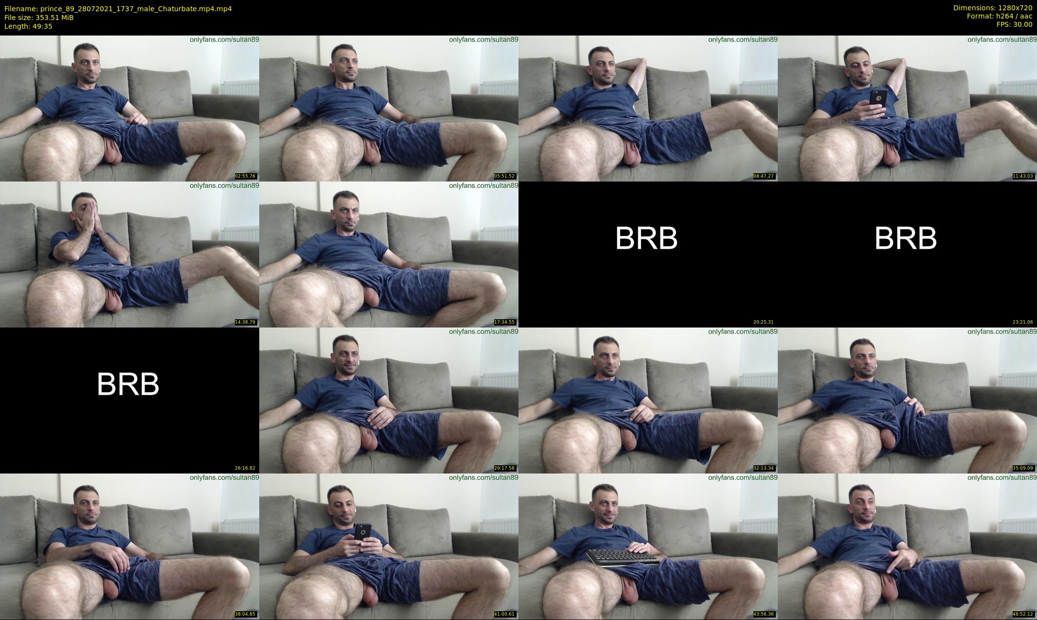 prince_89 — 50 minute Chaturbate male cam show recording, 720p, Jul 28, 2021