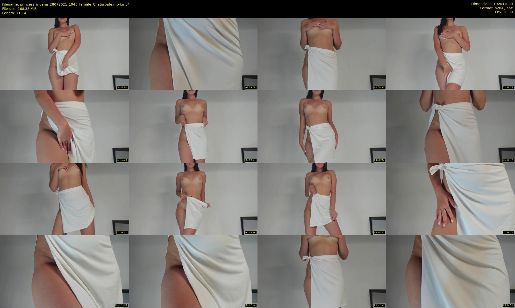 princess_moana — 12 minute Chaturbate female cam show recording, 1080p, Jul 28, 2021