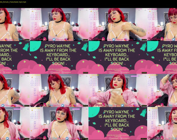 pyrowayne — 75 minute Chaturbate female cam show recording, 1080p, Jul 29, 2021