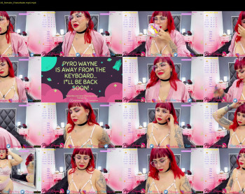 pyrowayne — 39 minute Chaturbate female cam show recording, 1080p, Jul 29, 2021