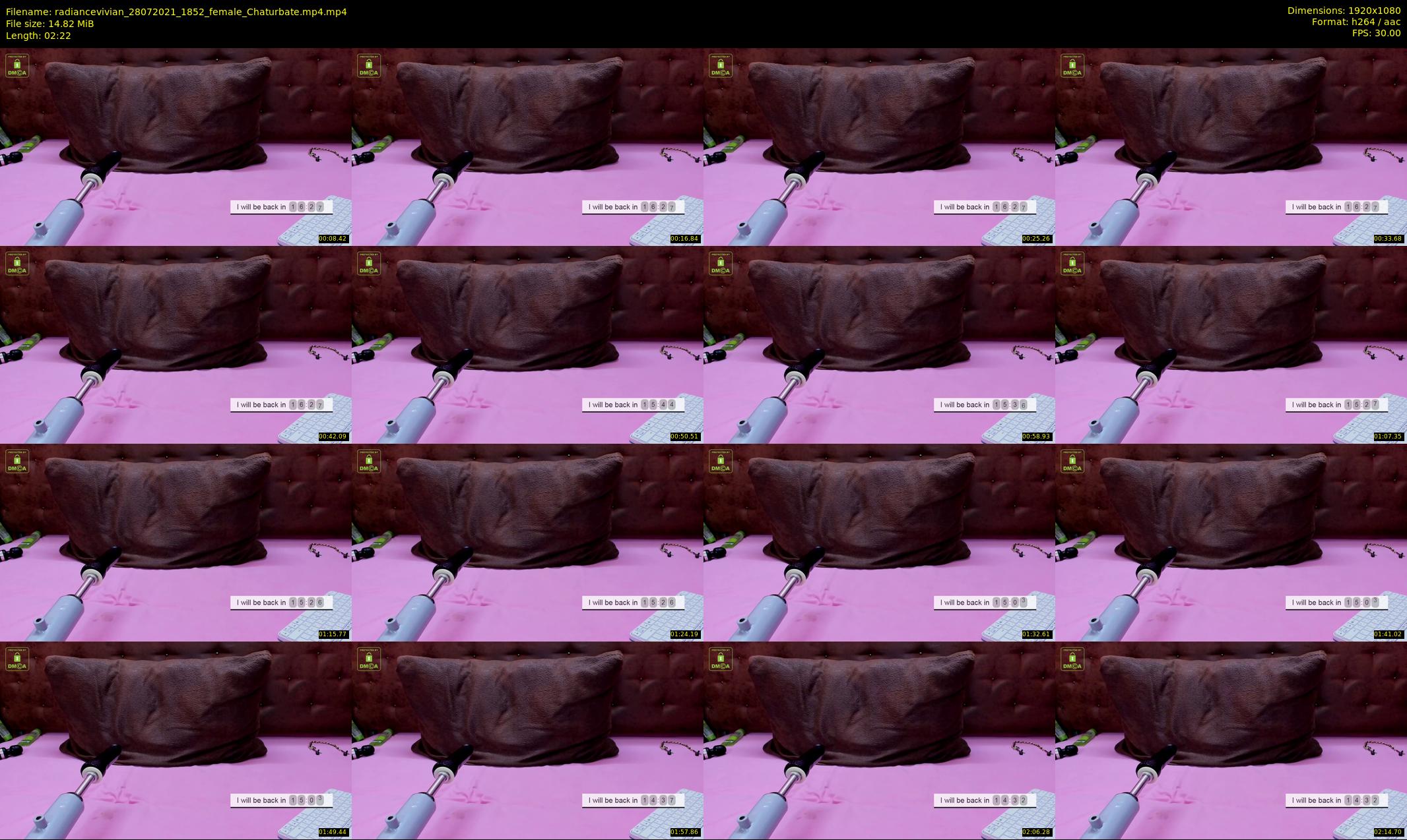 radiancevivian — 3 minute Chaturbate female cam show recording, 1080p, Jul 28, 2021