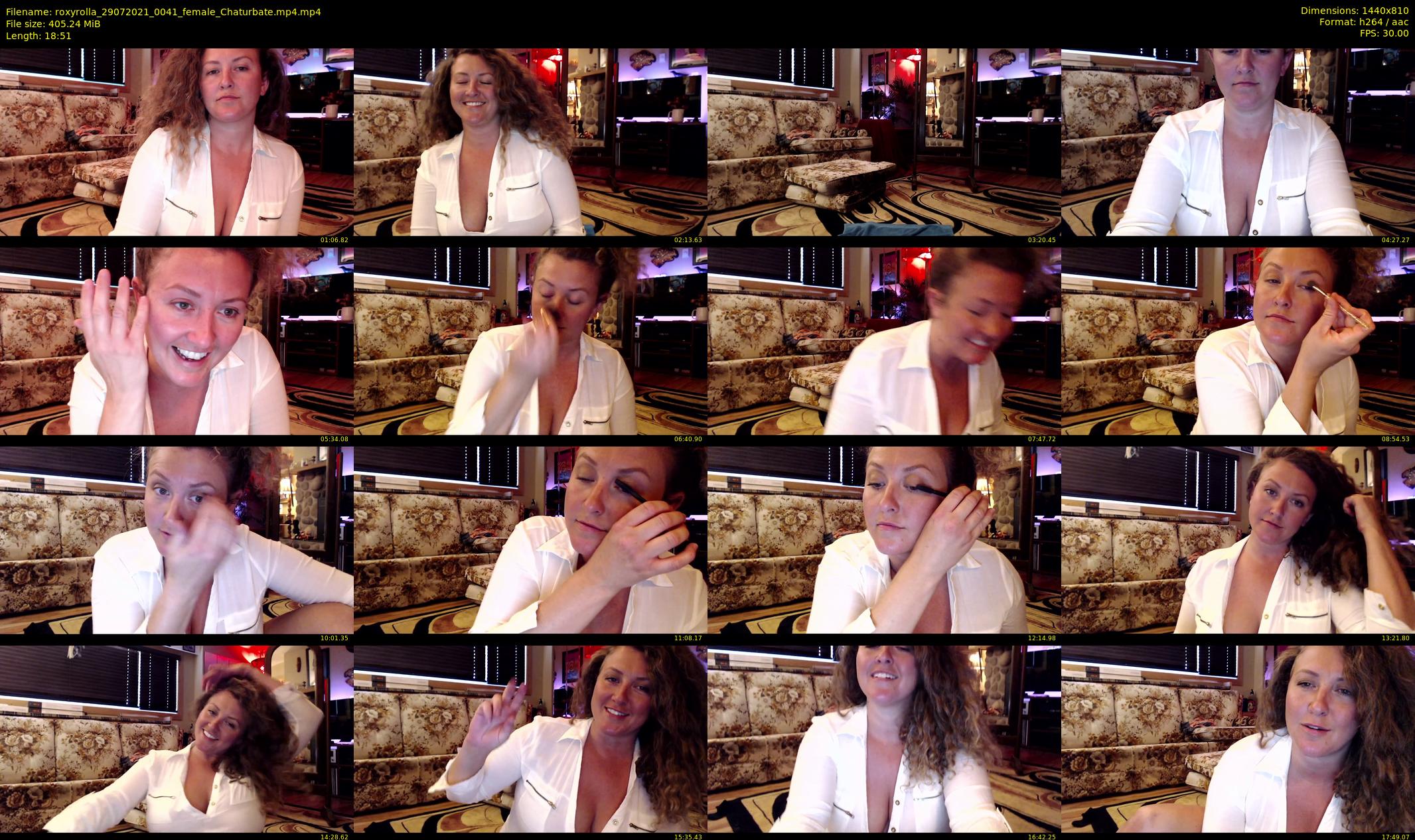 roxyrolla — 19 minute Chaturbate female cam show recording, 720p, Jul 29, 2021