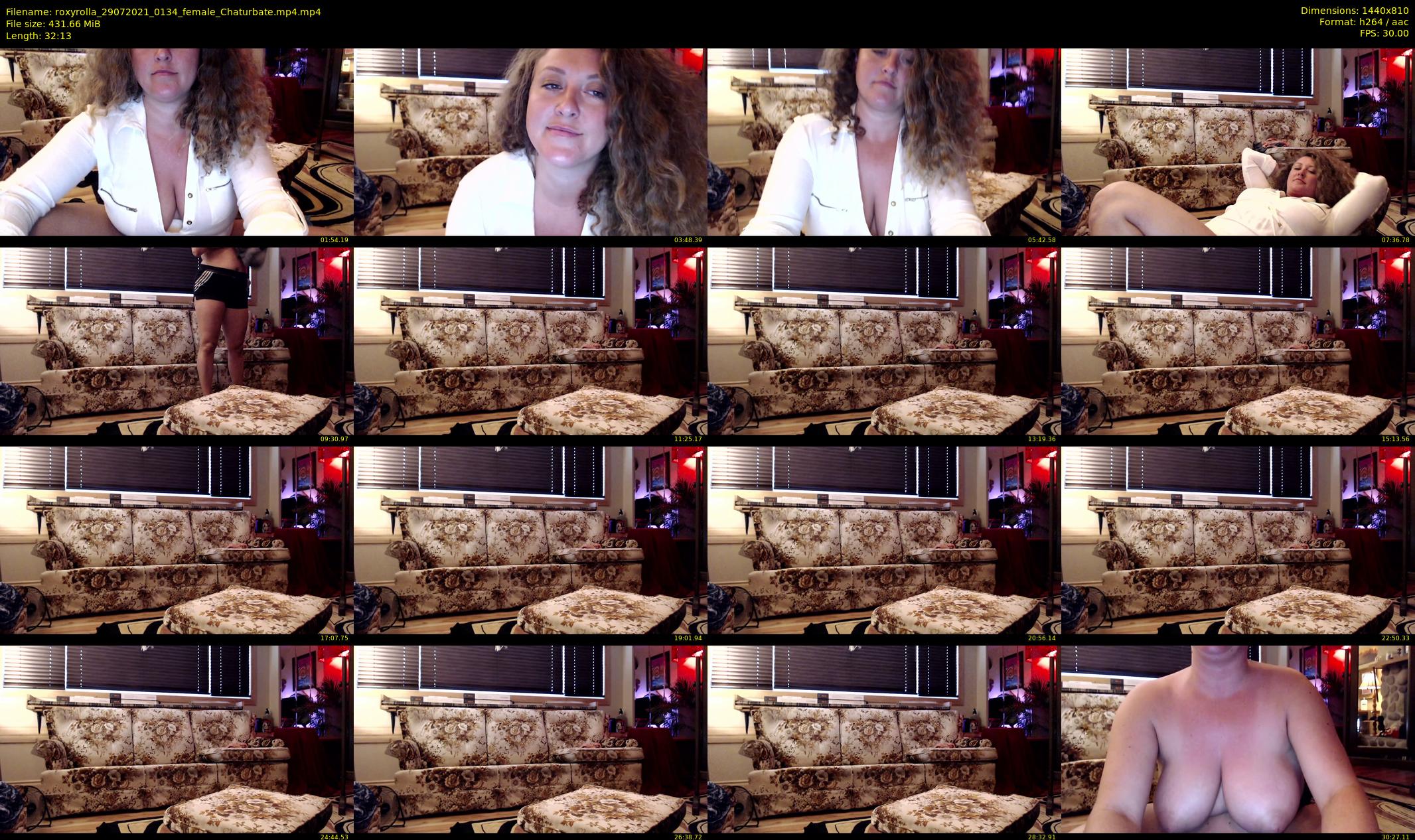 roxyrolla — 33 minute Chaturbate female cam show recording, 720p, Jul 29, 2021