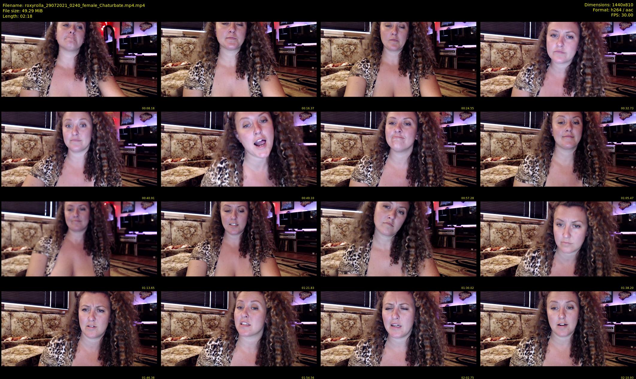 roxyrolla — 3 minute Chaturbate female cam show recording, 720p, Jul 29, 2021