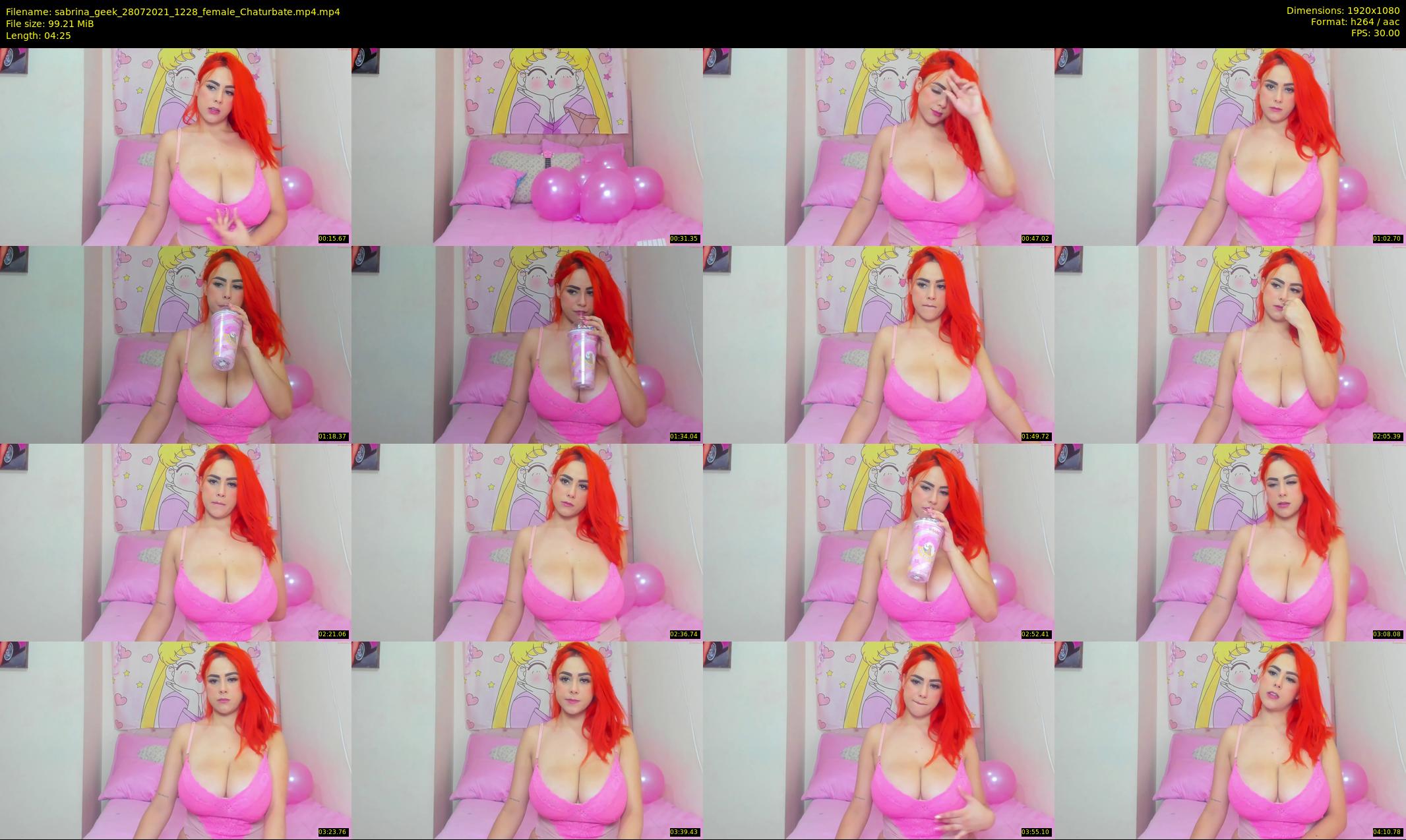 sabrina_geek — 5 minute Chaturbate female cam show recording, 1080p, Jul 28, 2021
