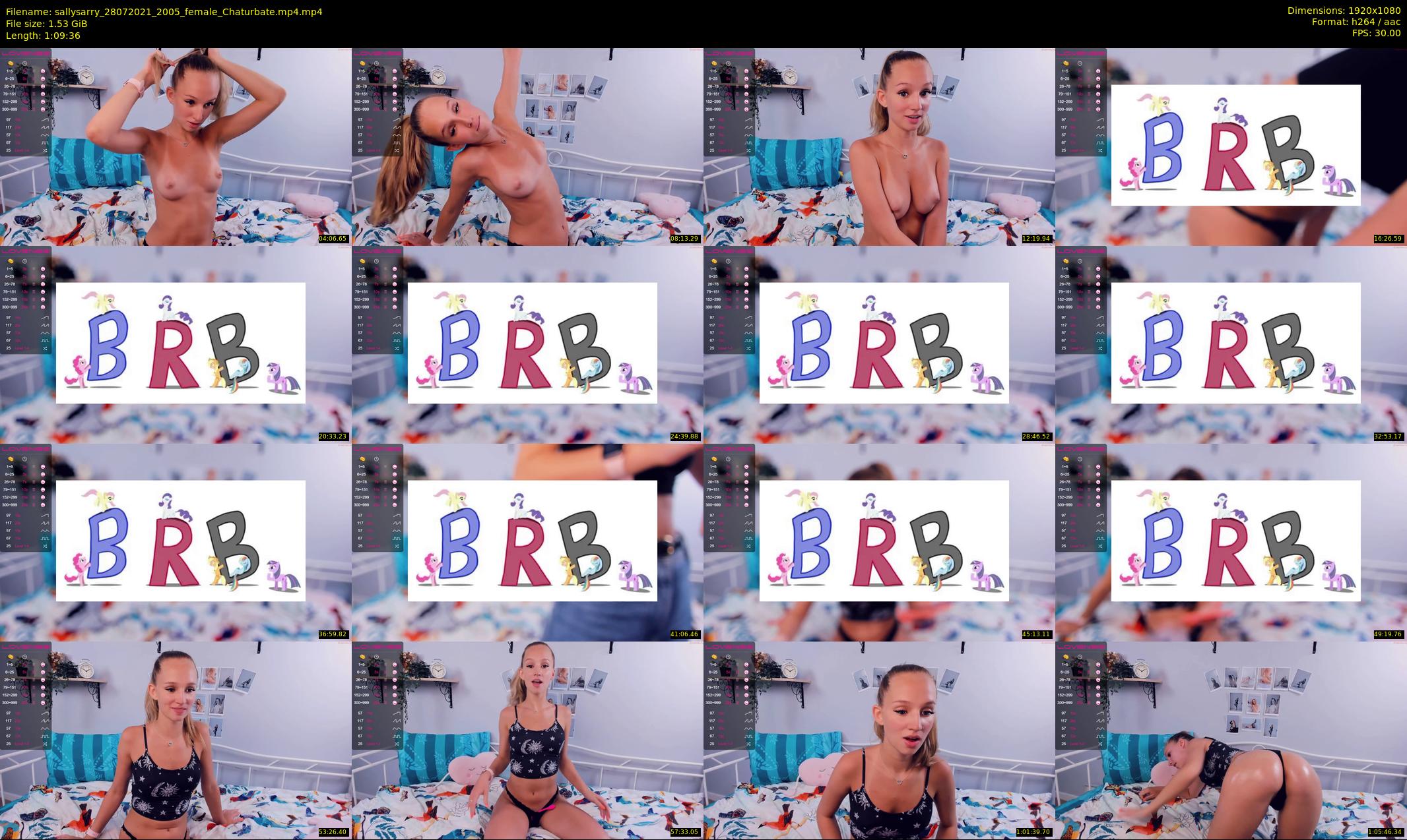 sallysarry — 70 minute Chaturbate couple cam show recording, 1080p, Jul 28, 2021