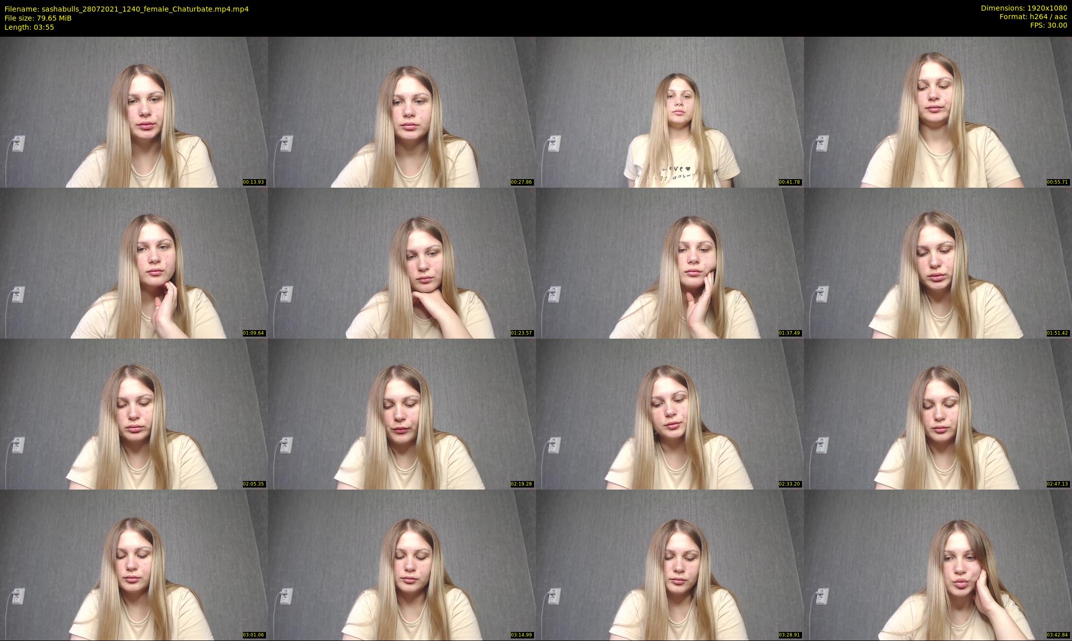 sashabulls — 4 minute Chaturbate couple cam show recording, 1080p, Jul 28, 2021