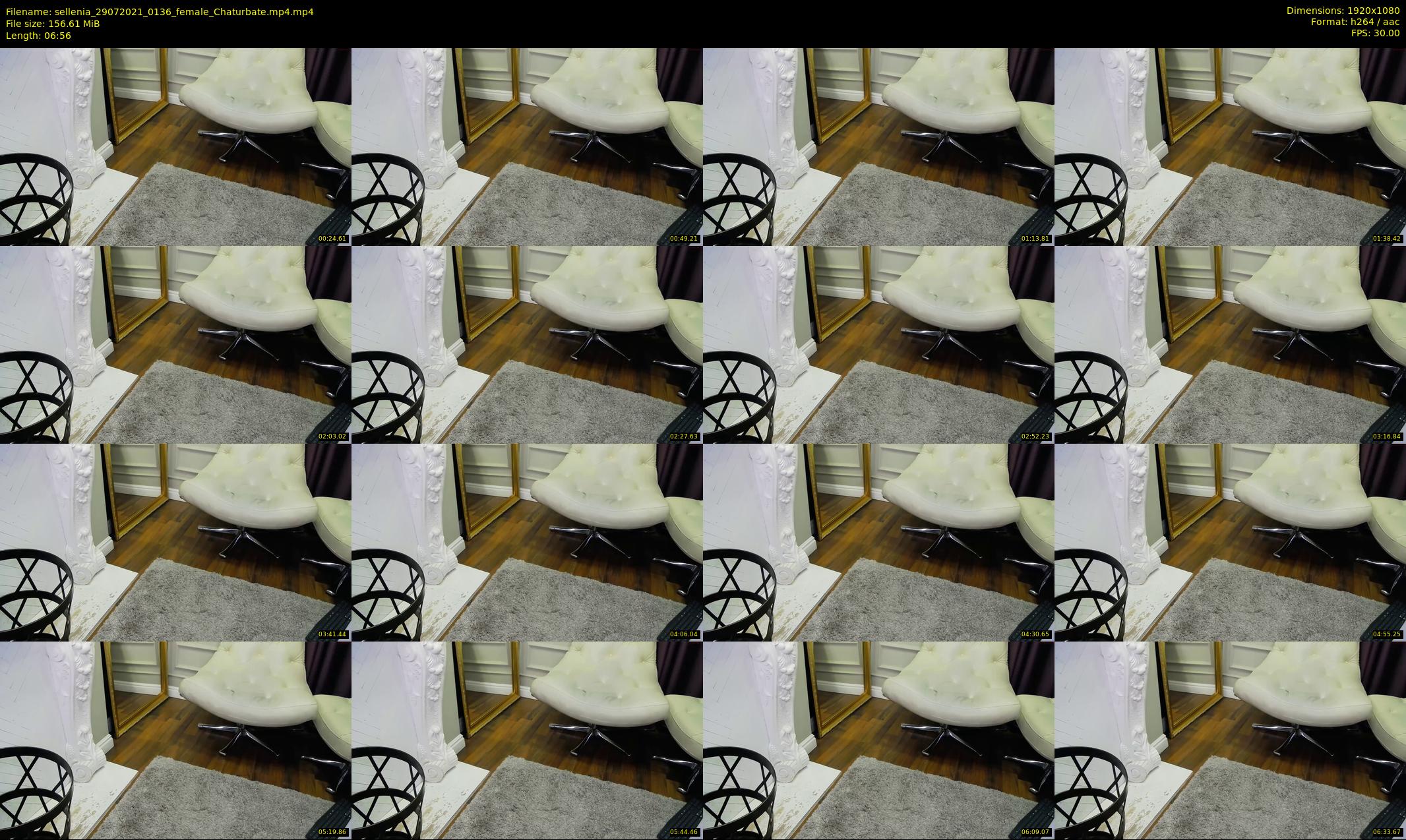 sellenia — 7 minute Chaturbate female cam show recording, 1080p, Jul 29, 2021