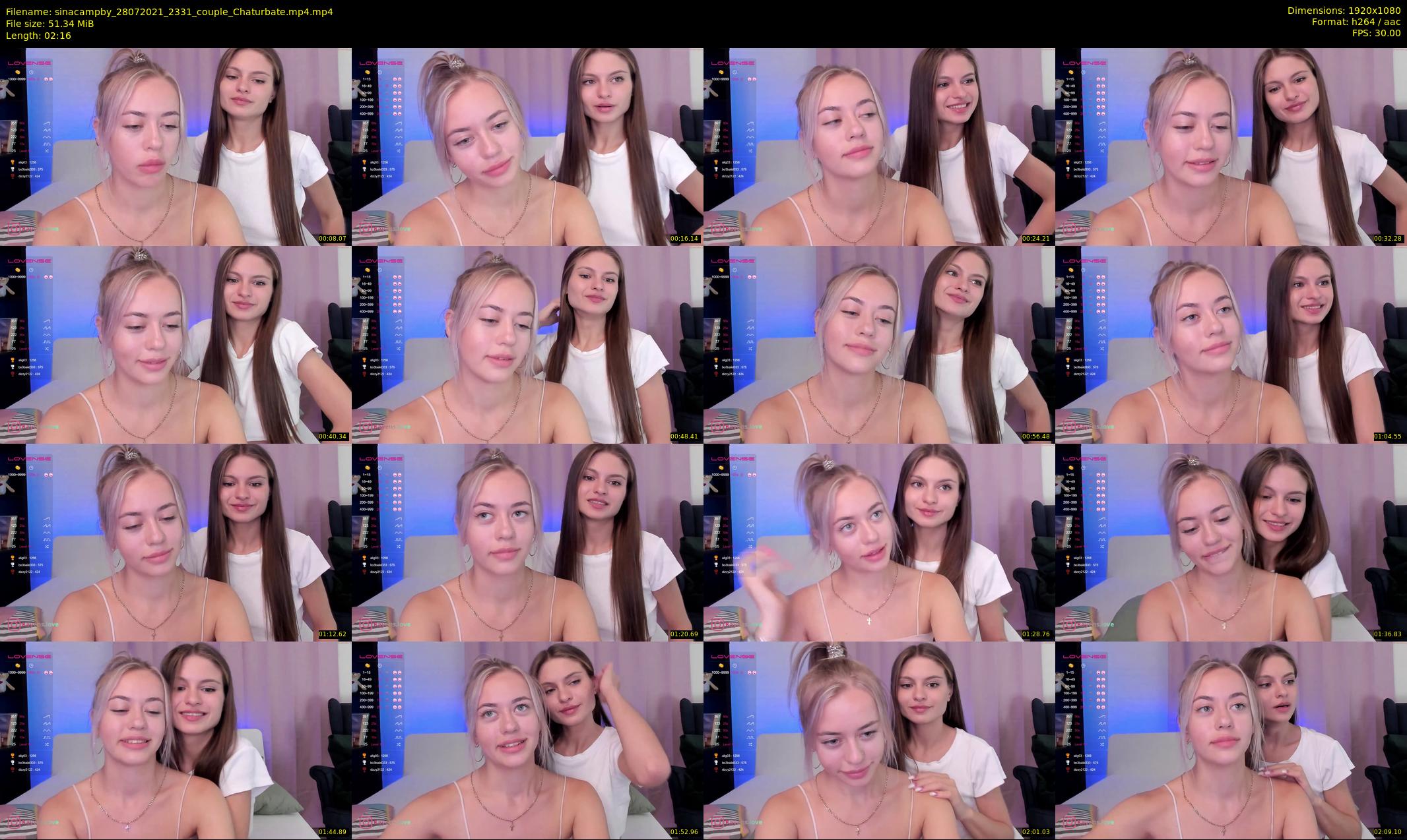 sinacampby — 3 minute Chaturbate couple cam show recording, 1080p, Jul 28, 2021