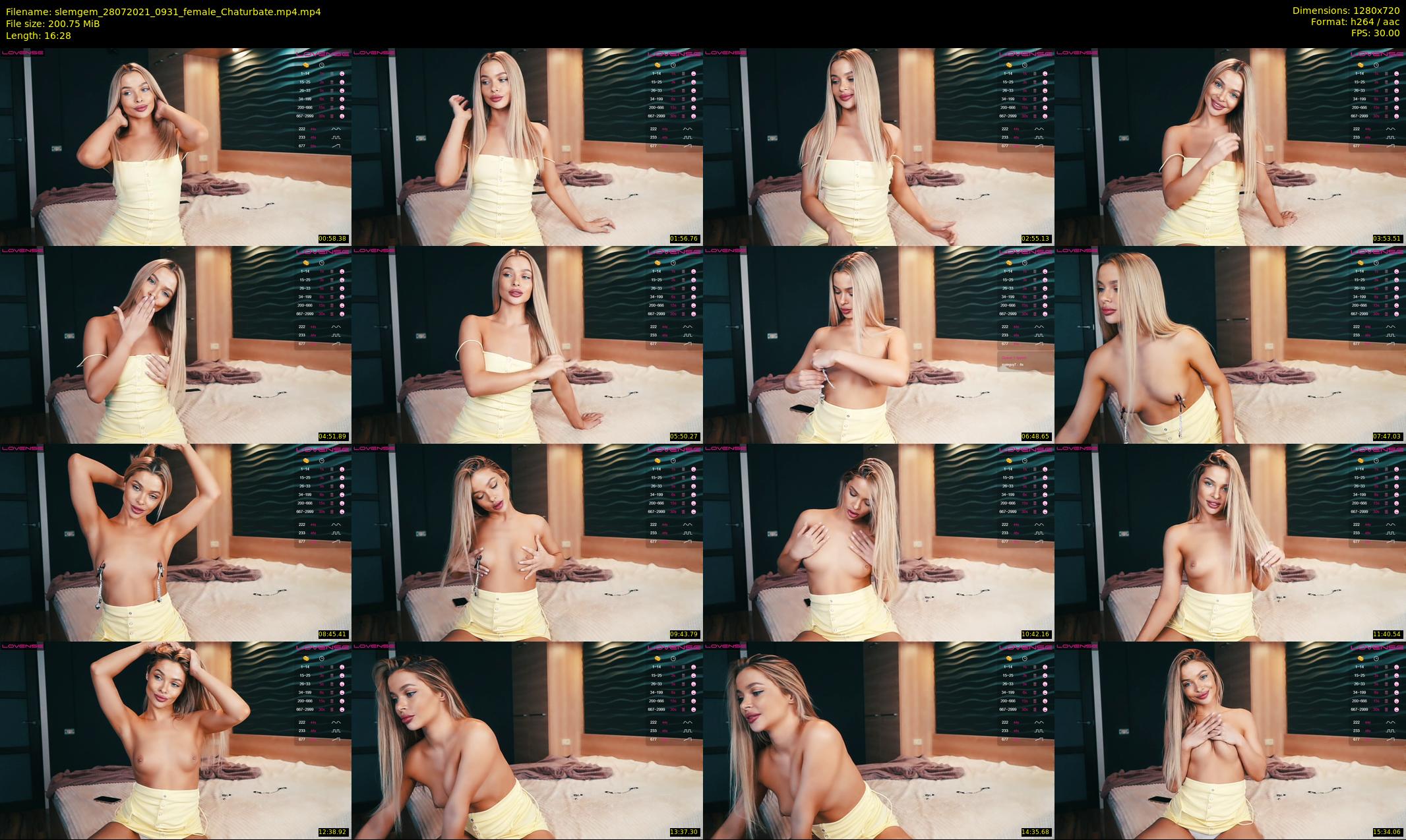 slemgem — 17 minute Chaturbate couple cam show recording, 720p, Jul 28, 2021