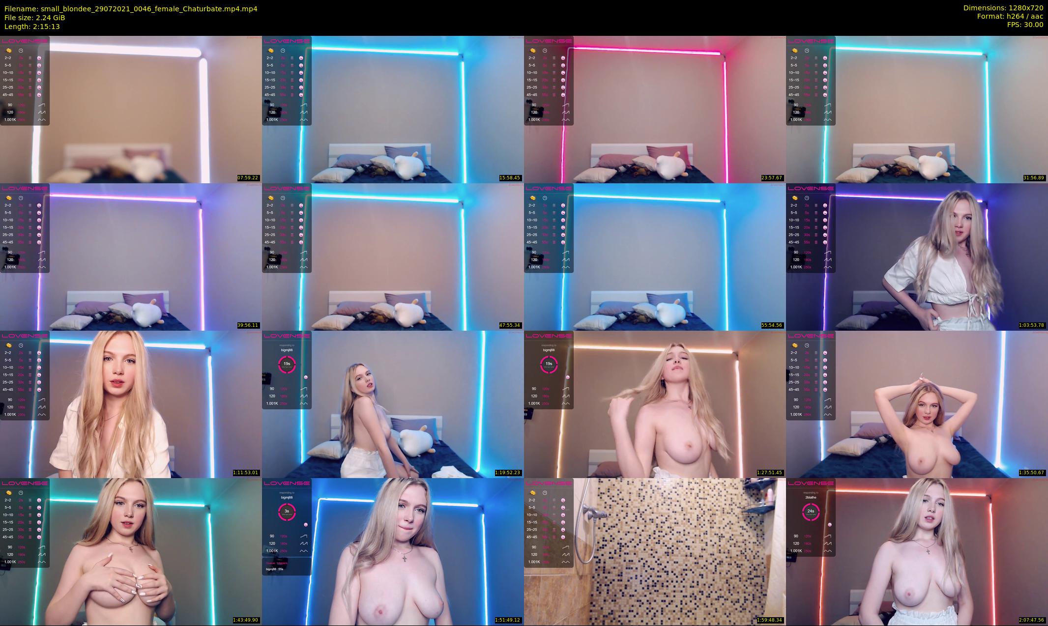 small_blondee — 136 minute Chaturbate female cam show recording, 720p, Jul 29, 2021