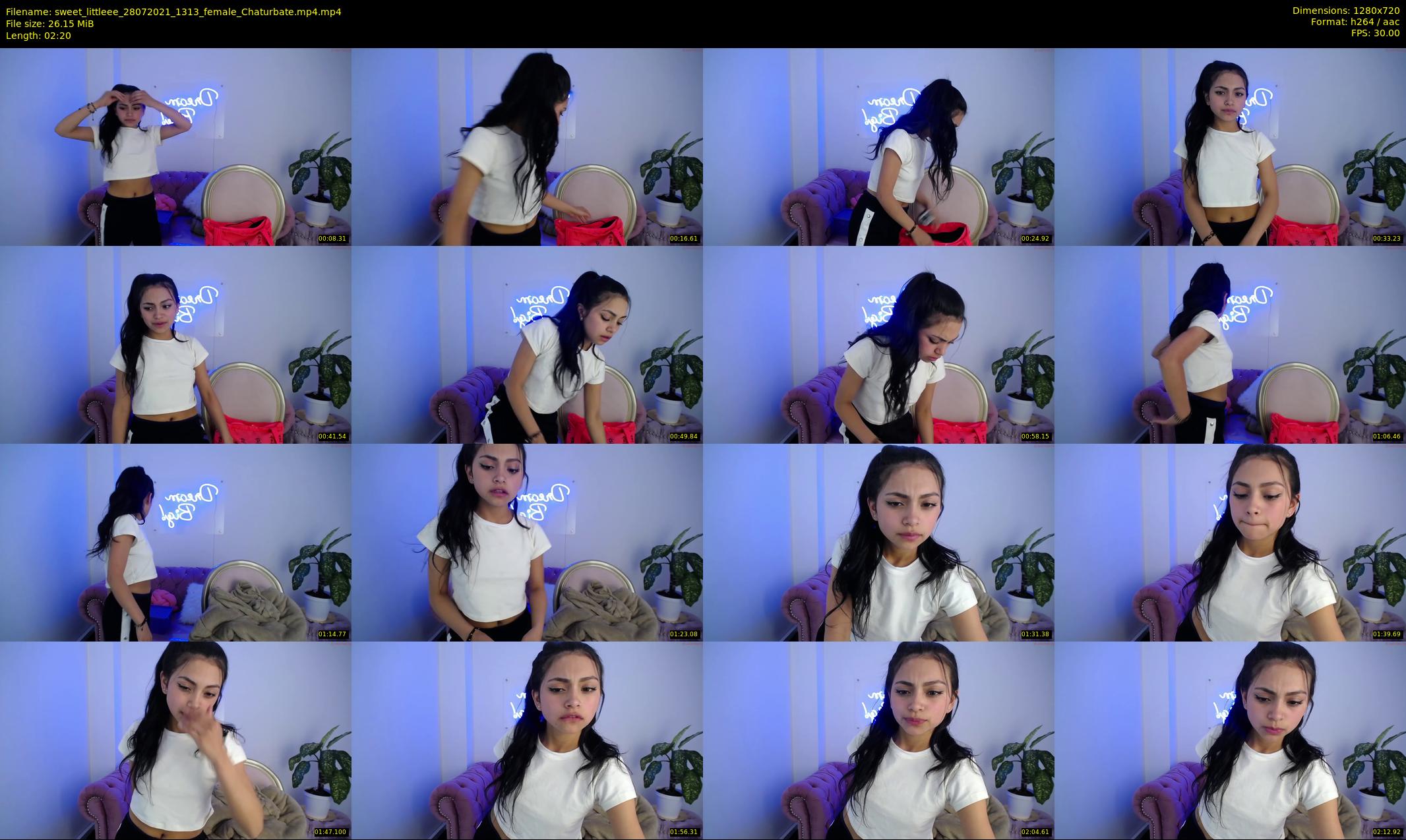 sweet_littleee — 3 minute Chaturbate female cam show recording, 720p, Jul 28, 2021