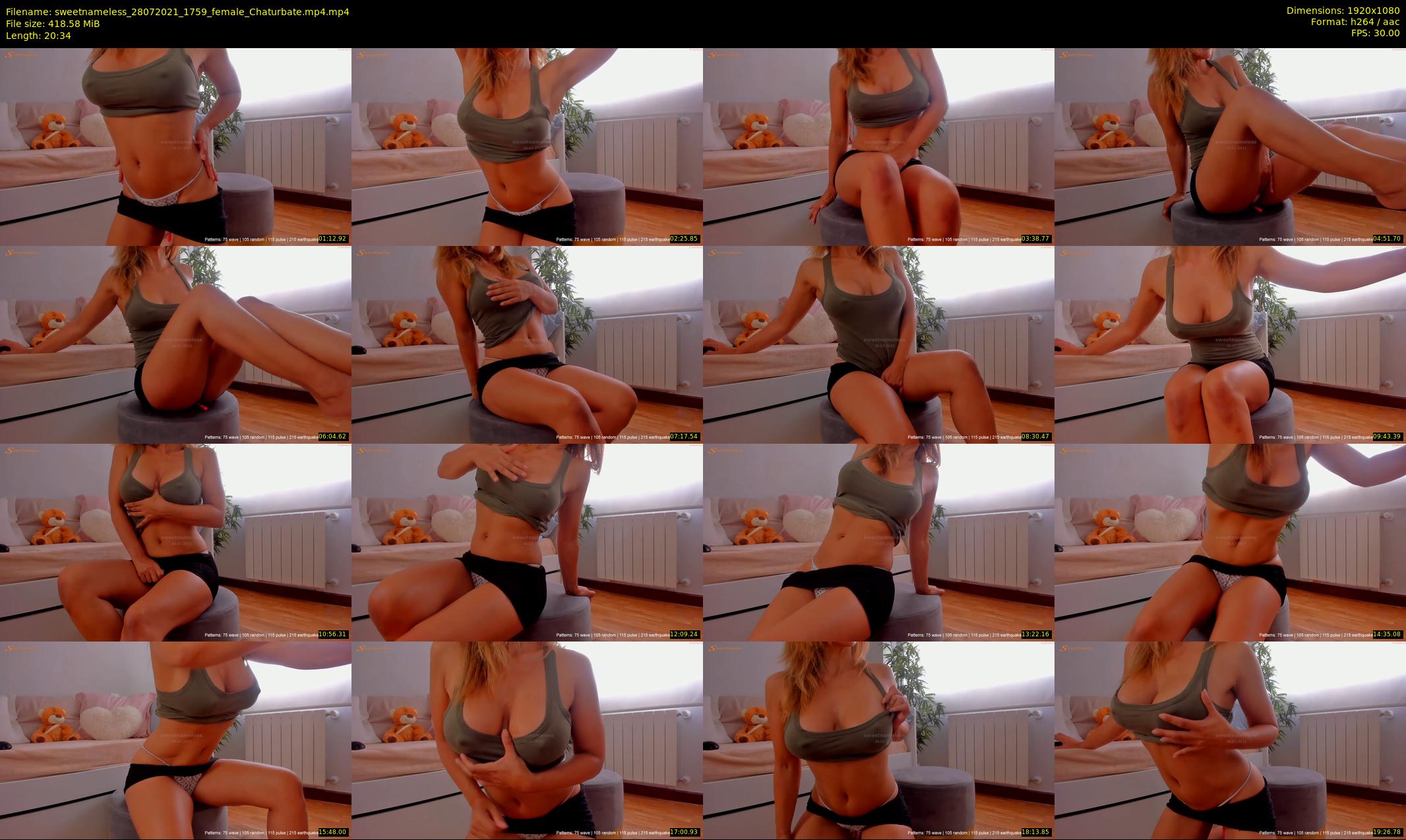 sweetnameless — 21 minute Chaturbate couple cam show recording, 1080p, Jul 28, 2021