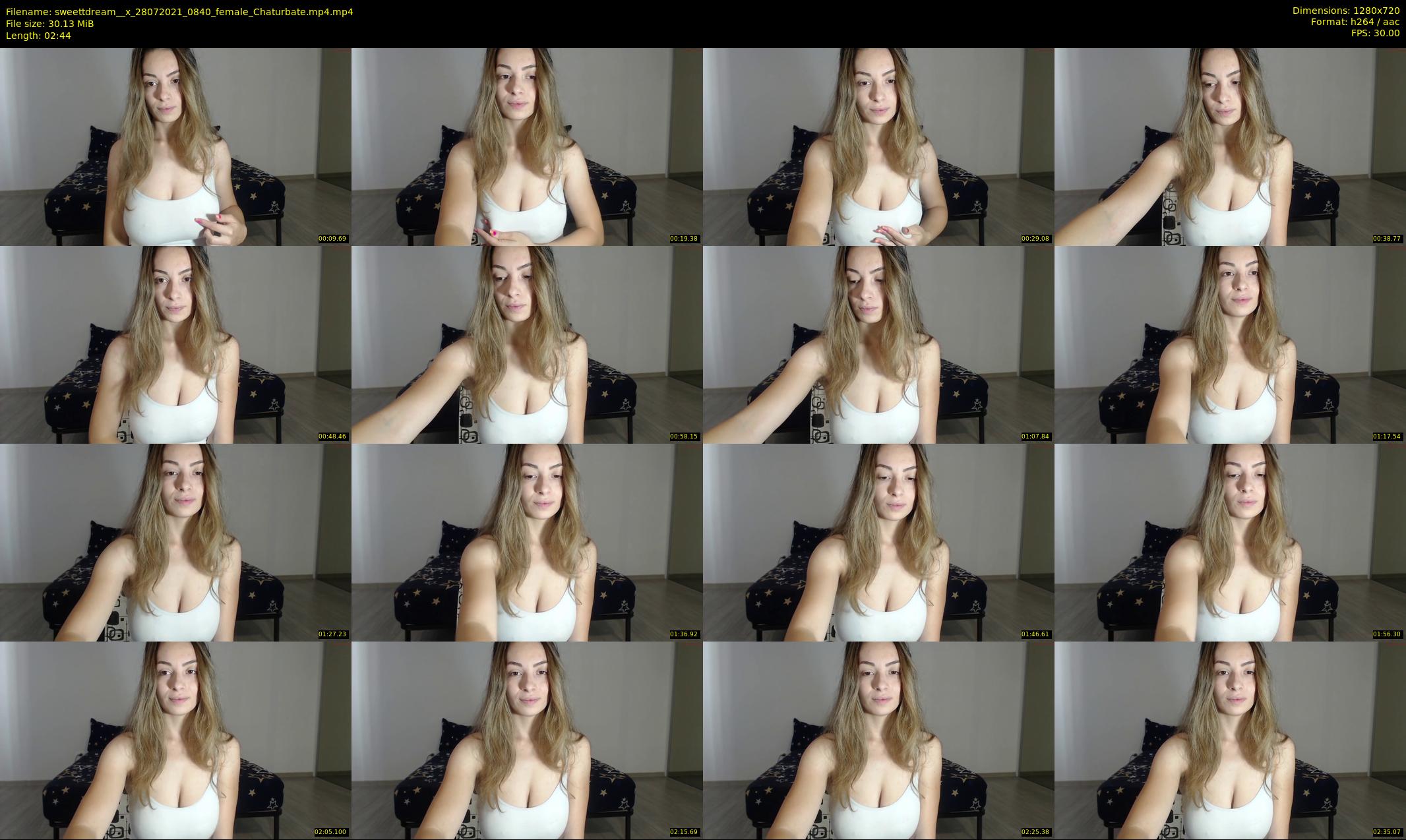 sweettdream__x — 3 minute Chaturbate female cam show recording, 720p, Jul 28, 2021