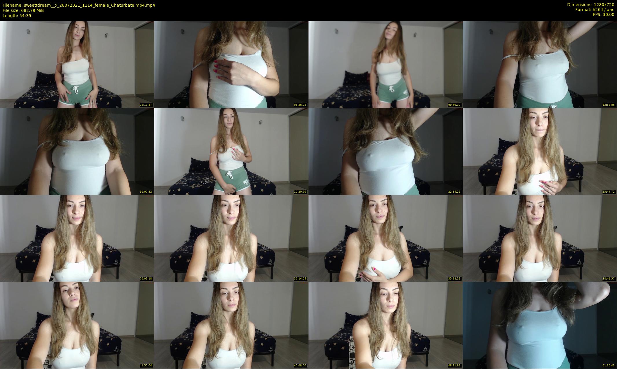 sweettdream__x — 55 minute Chaturbate female cam show recording, 720p, Jul 28, 2021